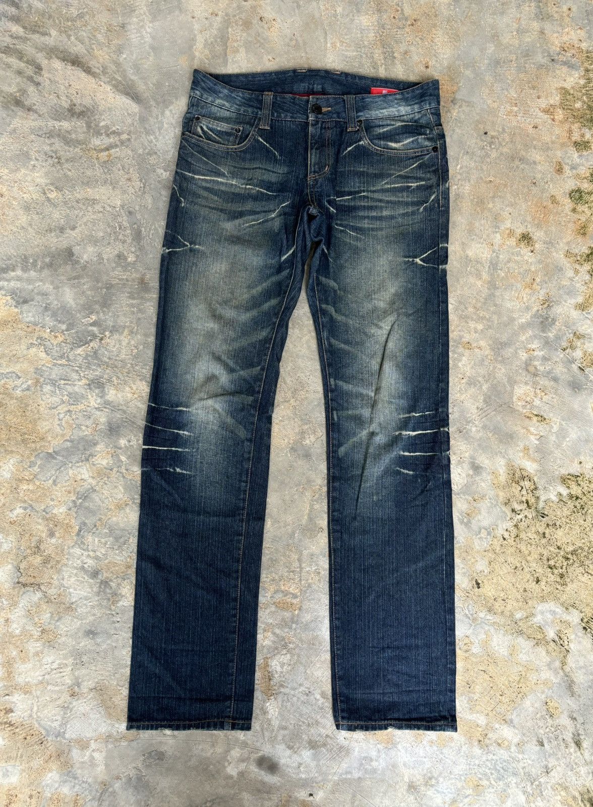 Hysteric Glamour Y2k UJ jeans Ifsixwasnine Tornado Mart Style Jeans Size US 33 - 1 Thumbnail