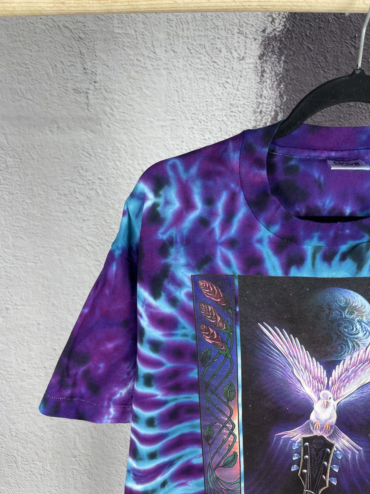 Anvil Woodstock vintage 90s Anvil made in USA tie dye rare tee Size US XL / EU 56 / 4 - 7 Thumbnail