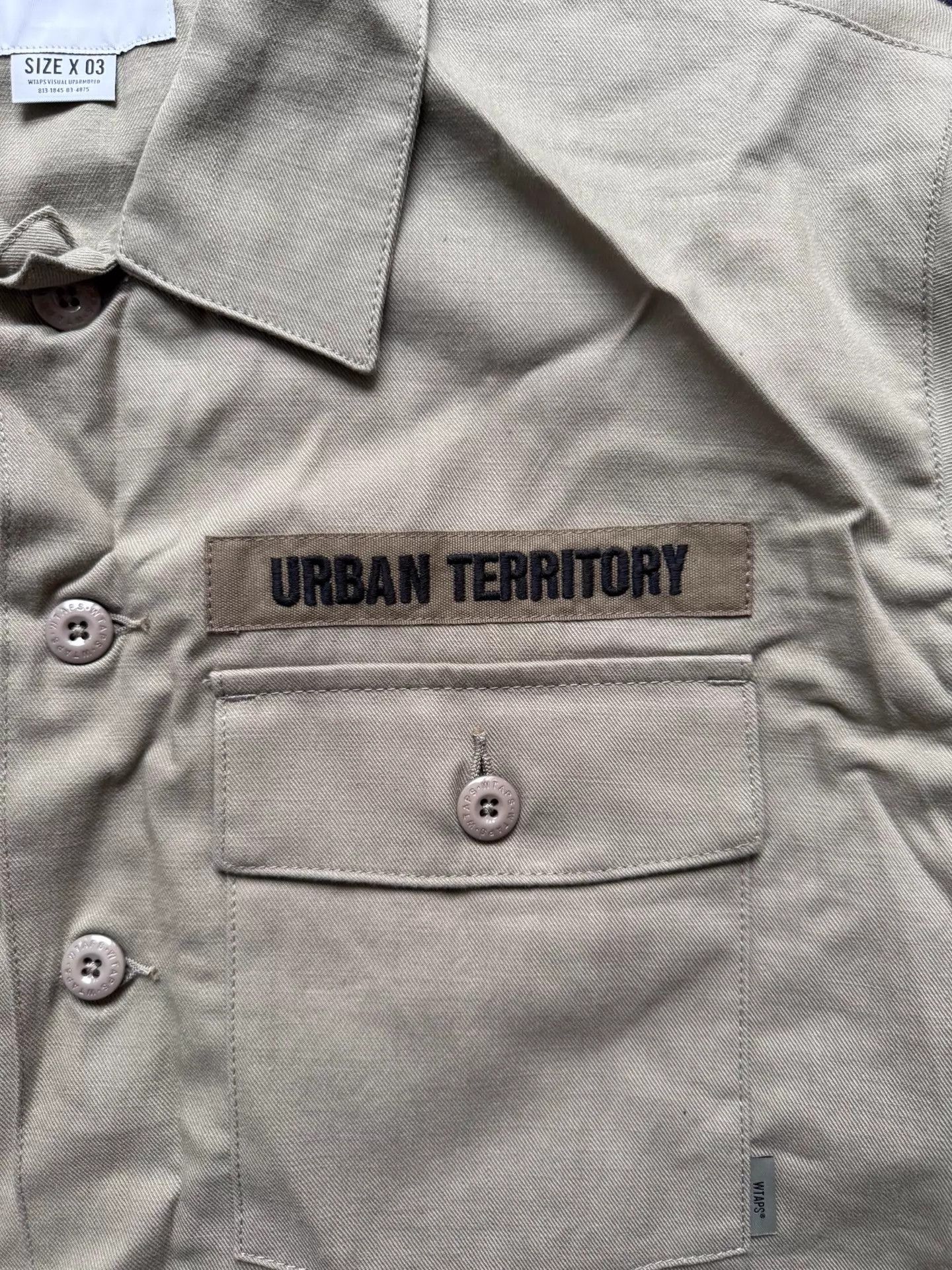 Wtaps WTAPS 21AW BUDS JKT Washed Brown L 2Pockets Jacket Size US L / EU 52-54 / 3 - 6 Thumbnail
