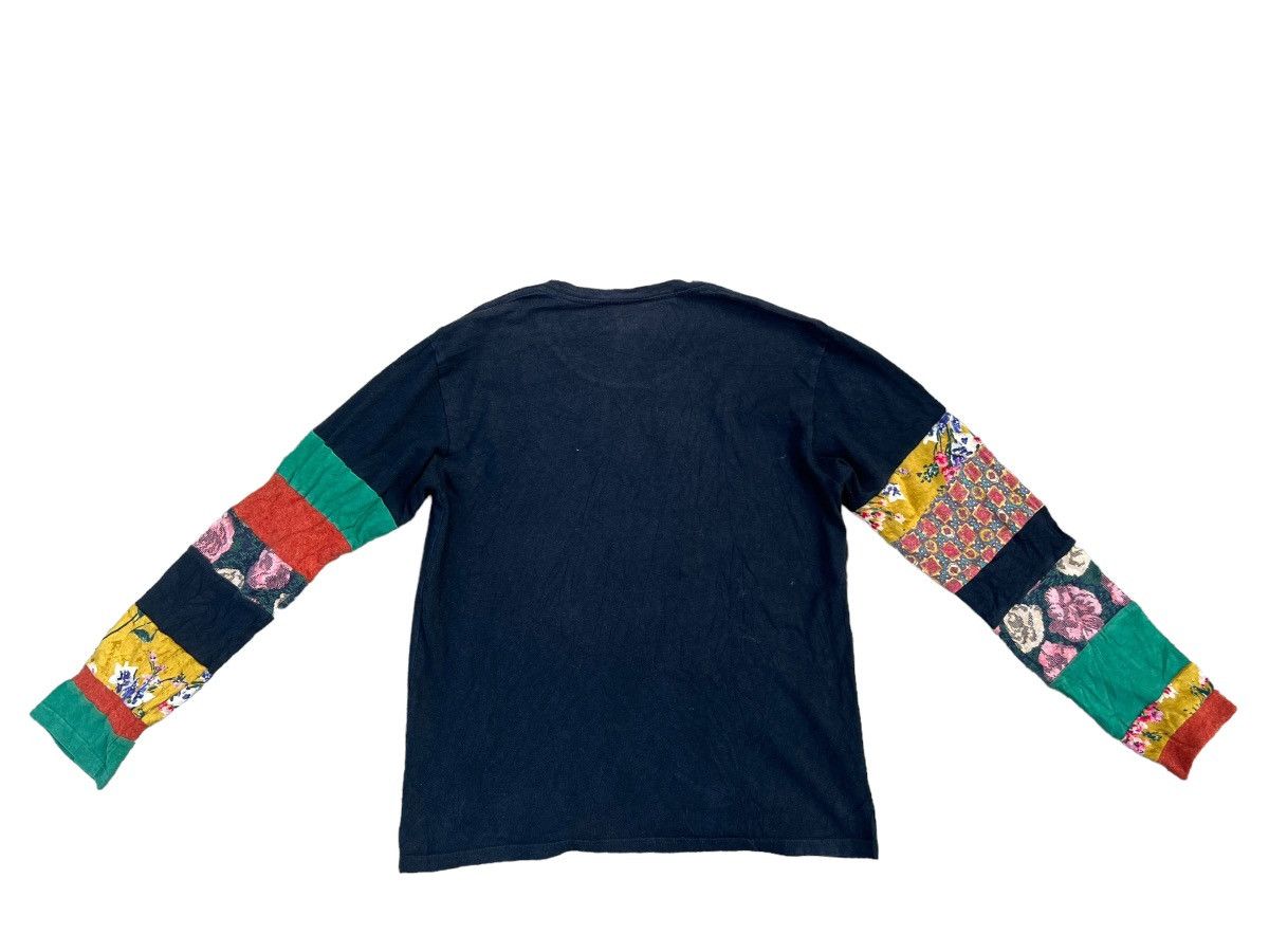 Kapital Kapital Japan Patchwork Long Sleeves t shirt Size US M / EU 48-50 / 2 - 2 Thumbnail