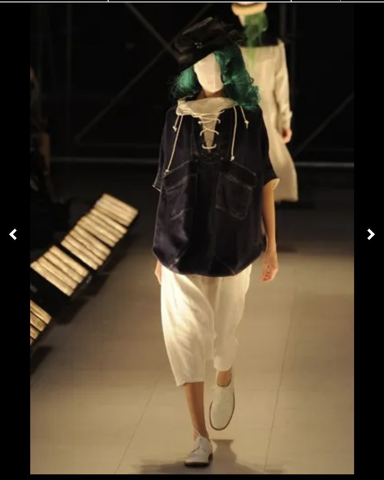 Junya Watanabe Junya Watanabe Spring 2011 Indigo Lace-up Anorak Size US S / EU 44-46 / 1 - 2 Thumbnail
