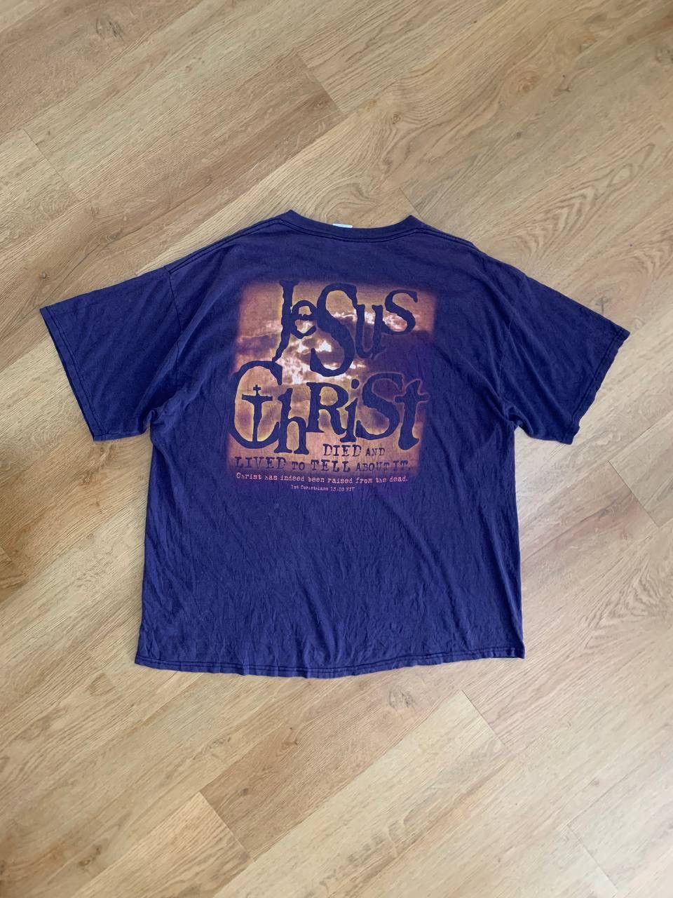 Vintage Vintage 90s Jesus Chris Size US XXL / EU 58 / 5 - 2 Thumbnail