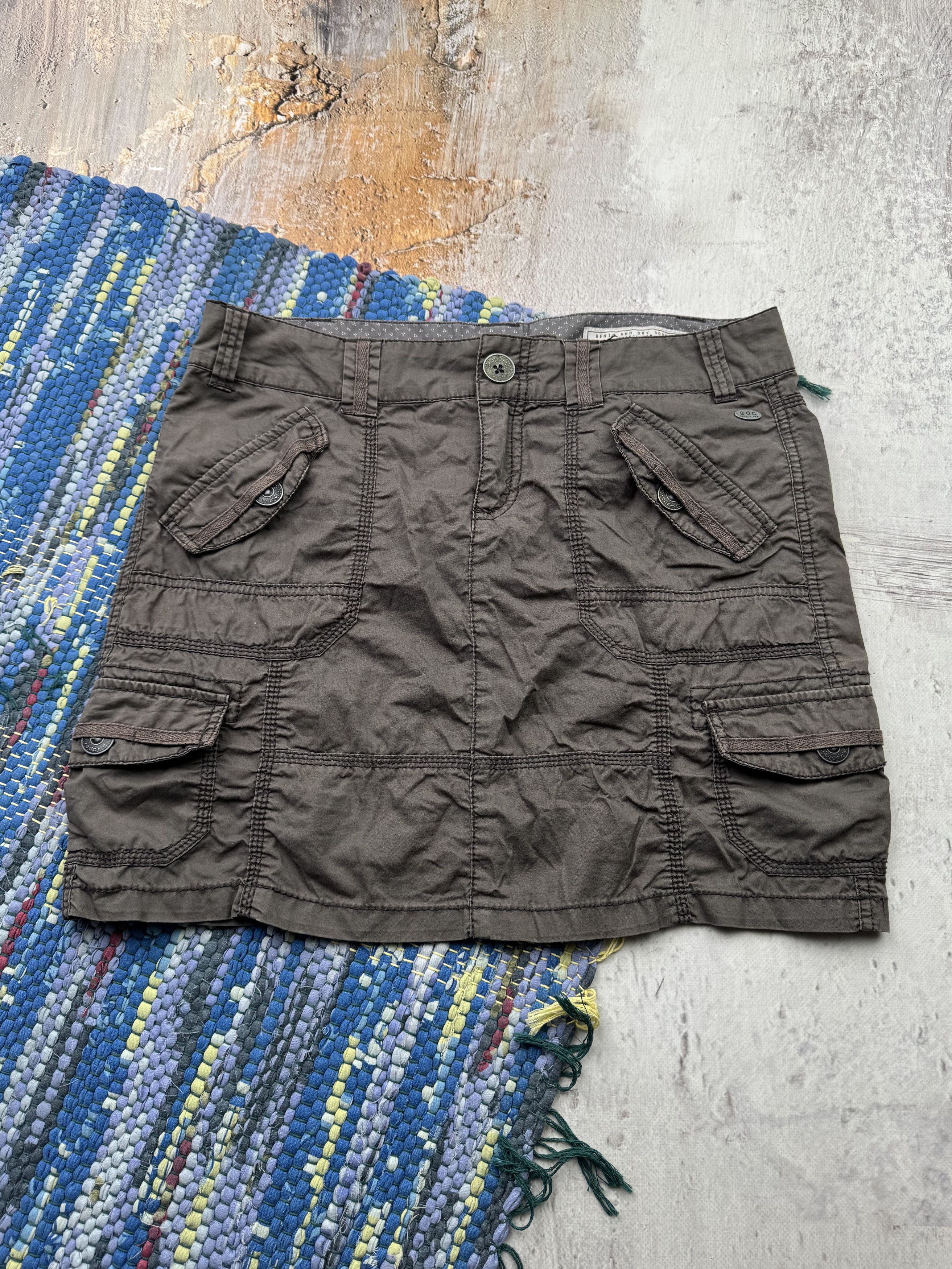 Vintage Vintage Mini Skirt A709(131) Size 30" / US 8 / IT 44 - 1 Thumbnail