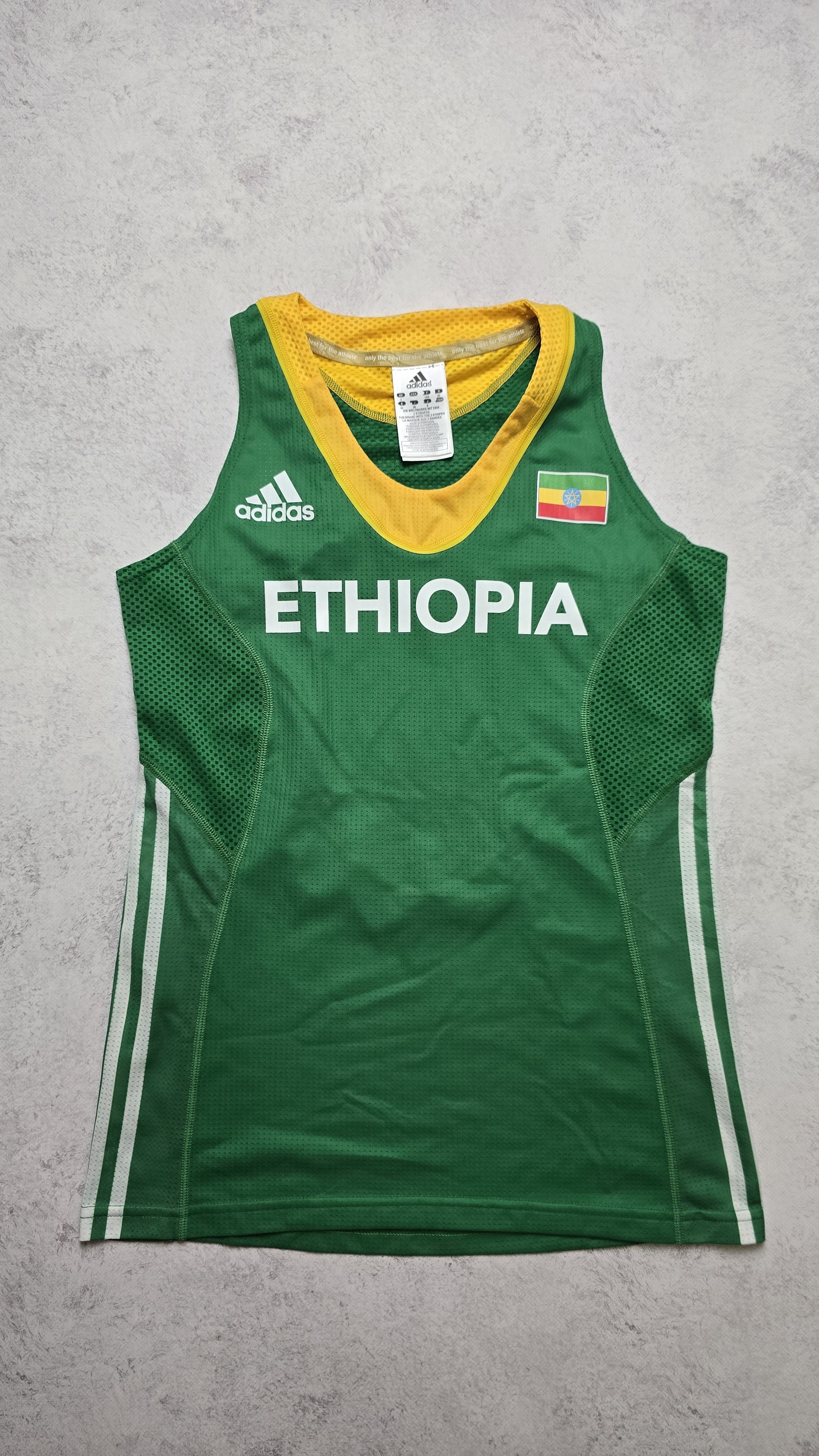 Adidas Adidas Ethiopia Pro Elite 2013 Distance Singlet Size S / US 4 / IT 40 - 1 Thumbnail