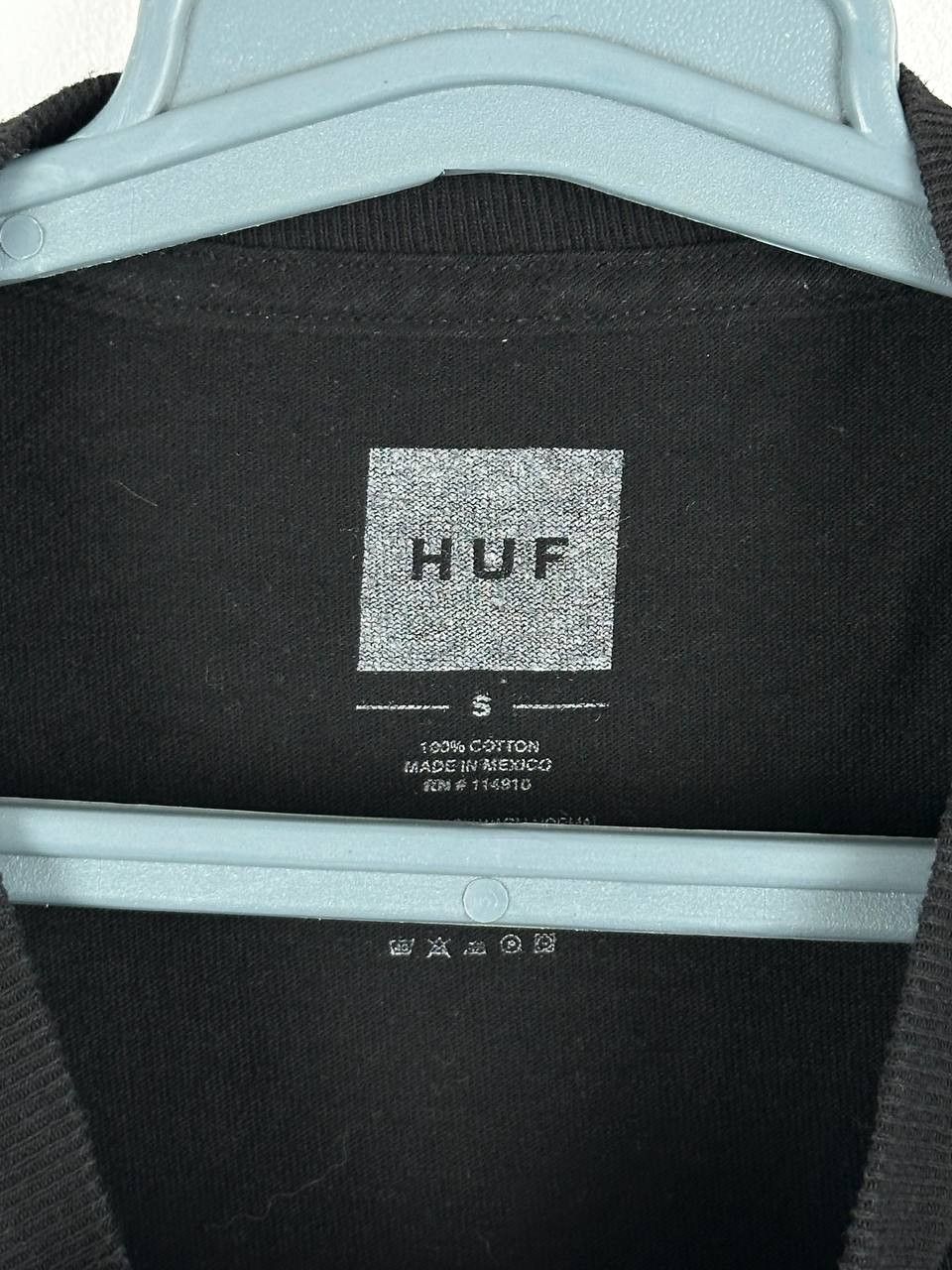 Huf Huf Country Flags Black Long Sleeve Skate T Shirt Size US S / EU 44-46 / 1 - 6 Thumbnail