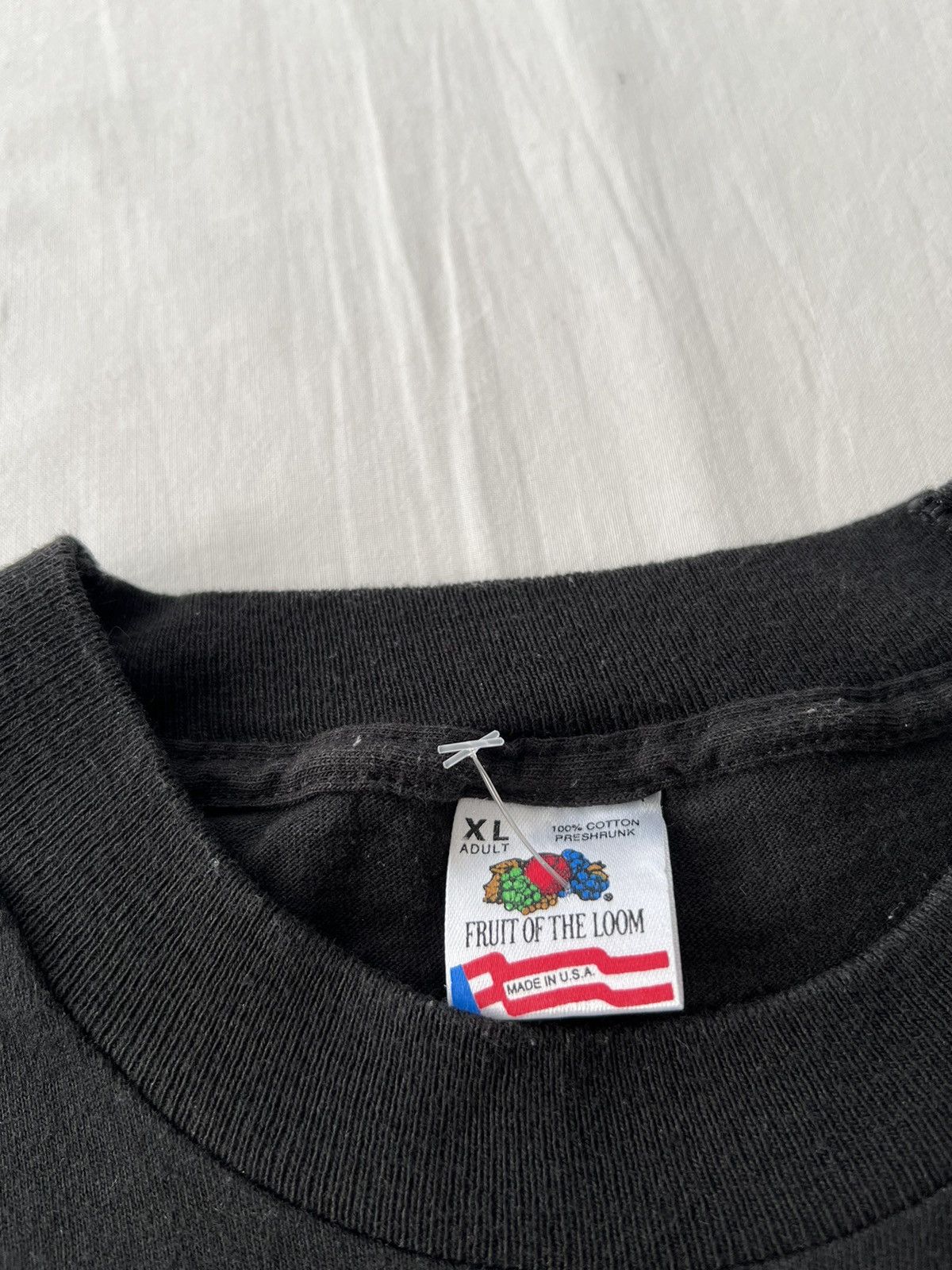Vintage Vintage 1990 New Orleans French Quarter Jazz Black T-shirt Size US XL / EU 56 / 4 - 12 Thumbnail