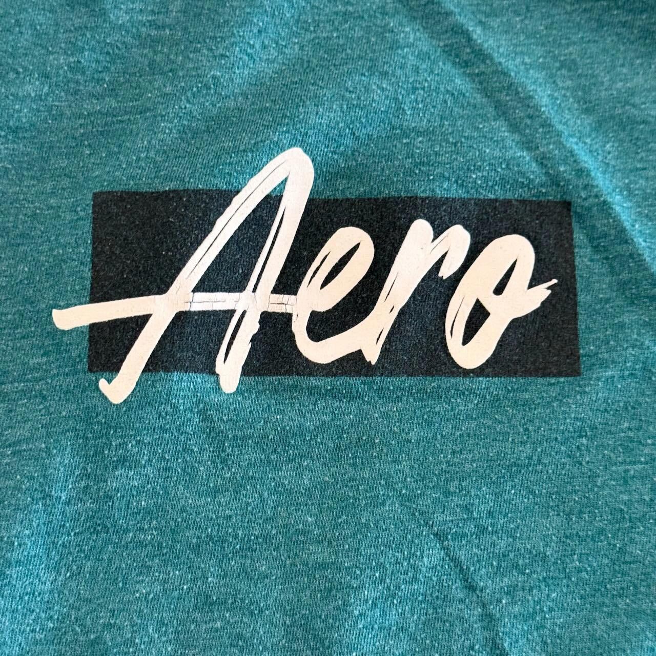 Aeropostale VTG 90s Single Stitch Aéropostale Teal Aero Tee Adult XS Size US XS / EU 42 / 0 - 3 Thumbnail