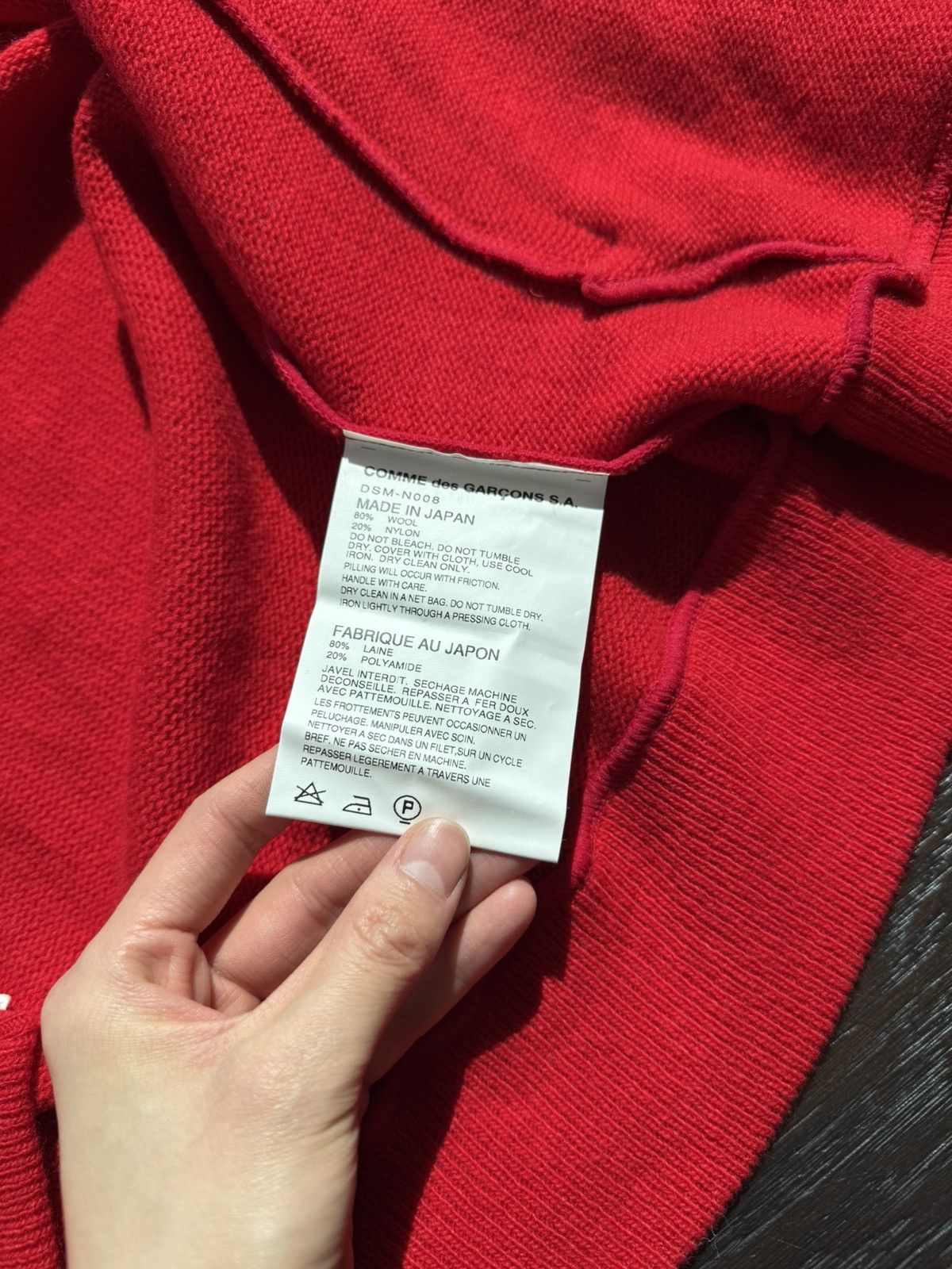 Comme des Garcons × Dover Street Market Comme des Garcons DSM knit jacket Size US S / EU 44-46 / 1 - 6 Thumbnail