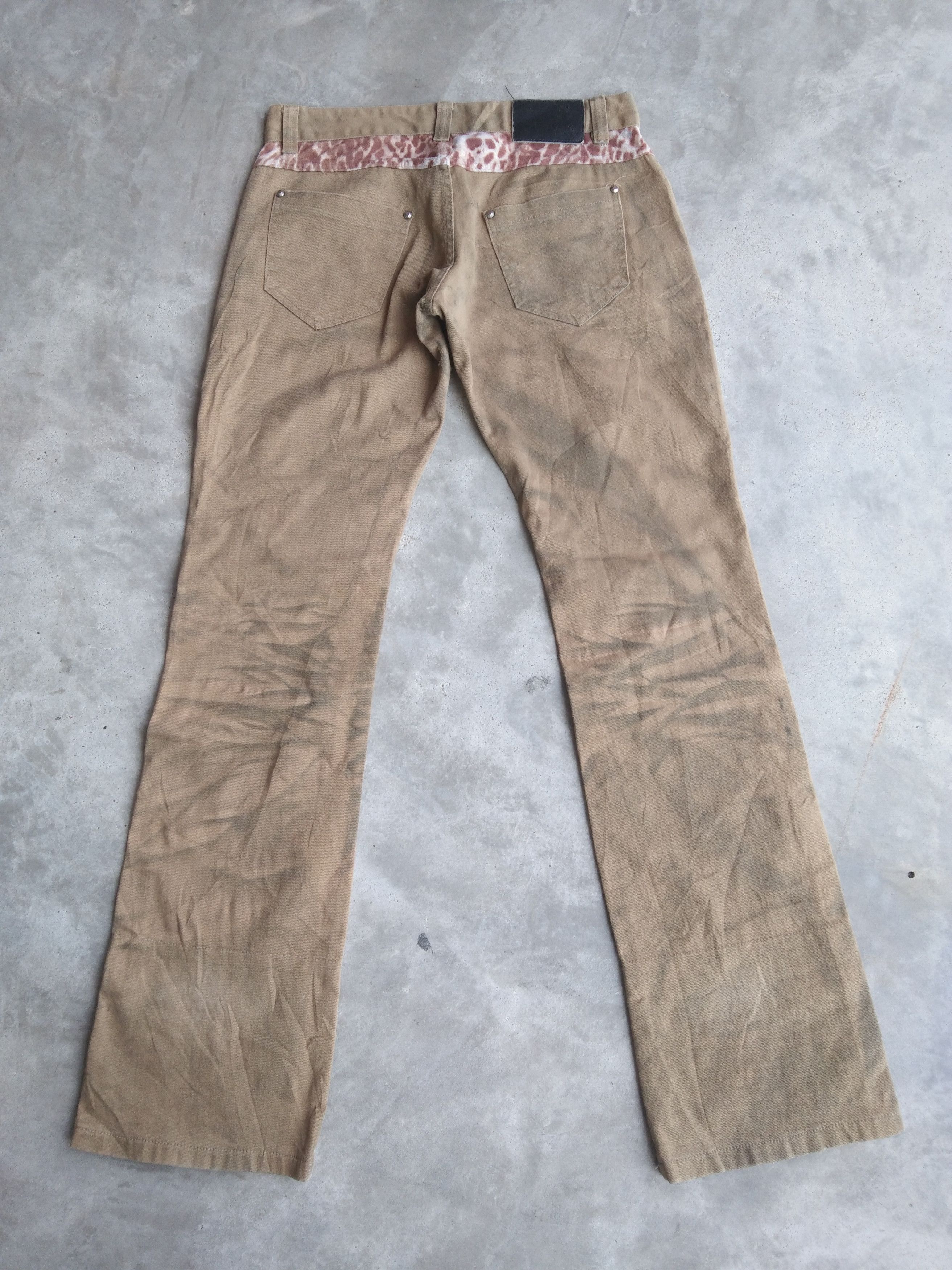 Japanese Brand LA GATE Whisker Boot Cut Pants 30x34 Size US 30 / EU 46 - 2 Thumbnail