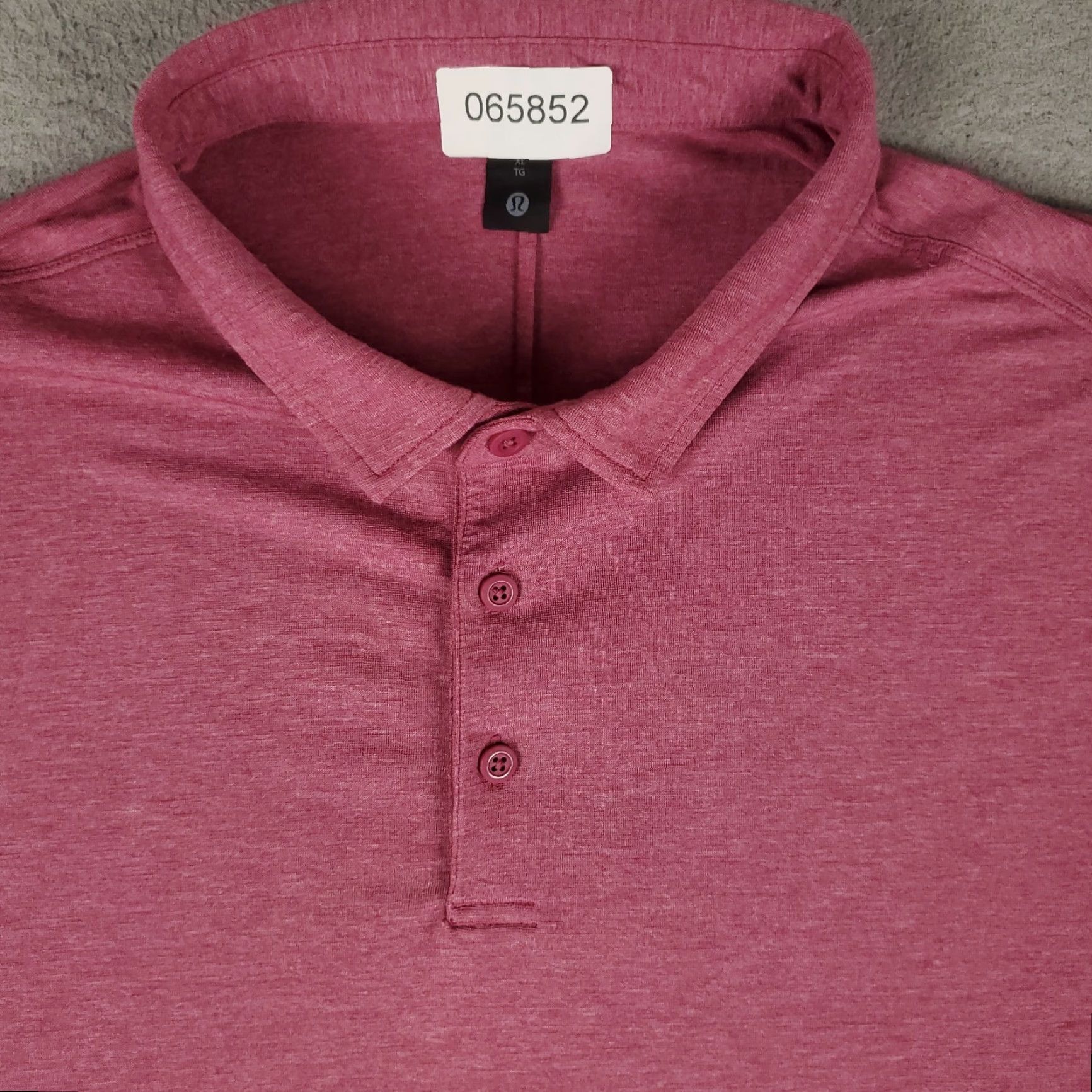 Lululemon Lululemon Polo Shirt Mens XL Red Merlot Stretch Golf Short Sleeve Shirt Polo Mens XL Red Merlot Stretch Golf Short Sleeve Size US XL / EU 56 / 4 - 2 Thumbnail