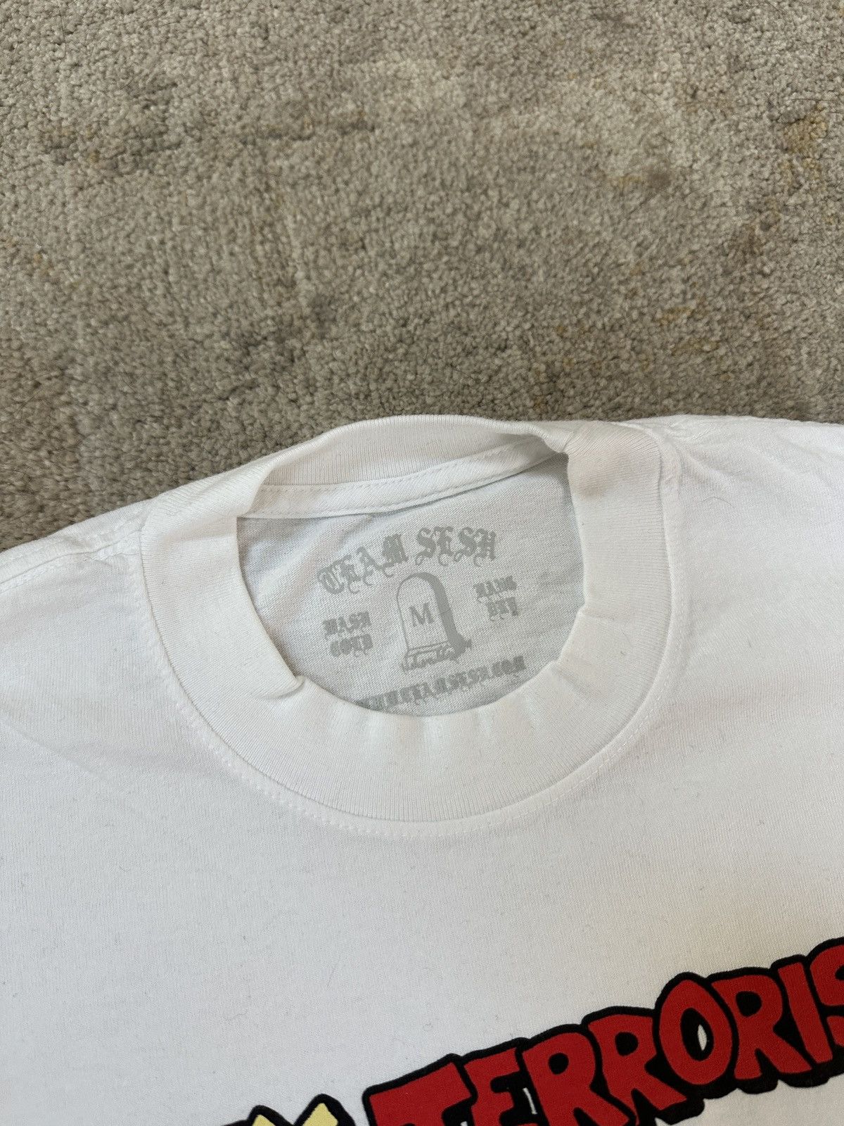 TeamSESH TeamSESH Hey Terrorist Tee Size US M / EU 48-50 / 2 - 4 Thumbnail