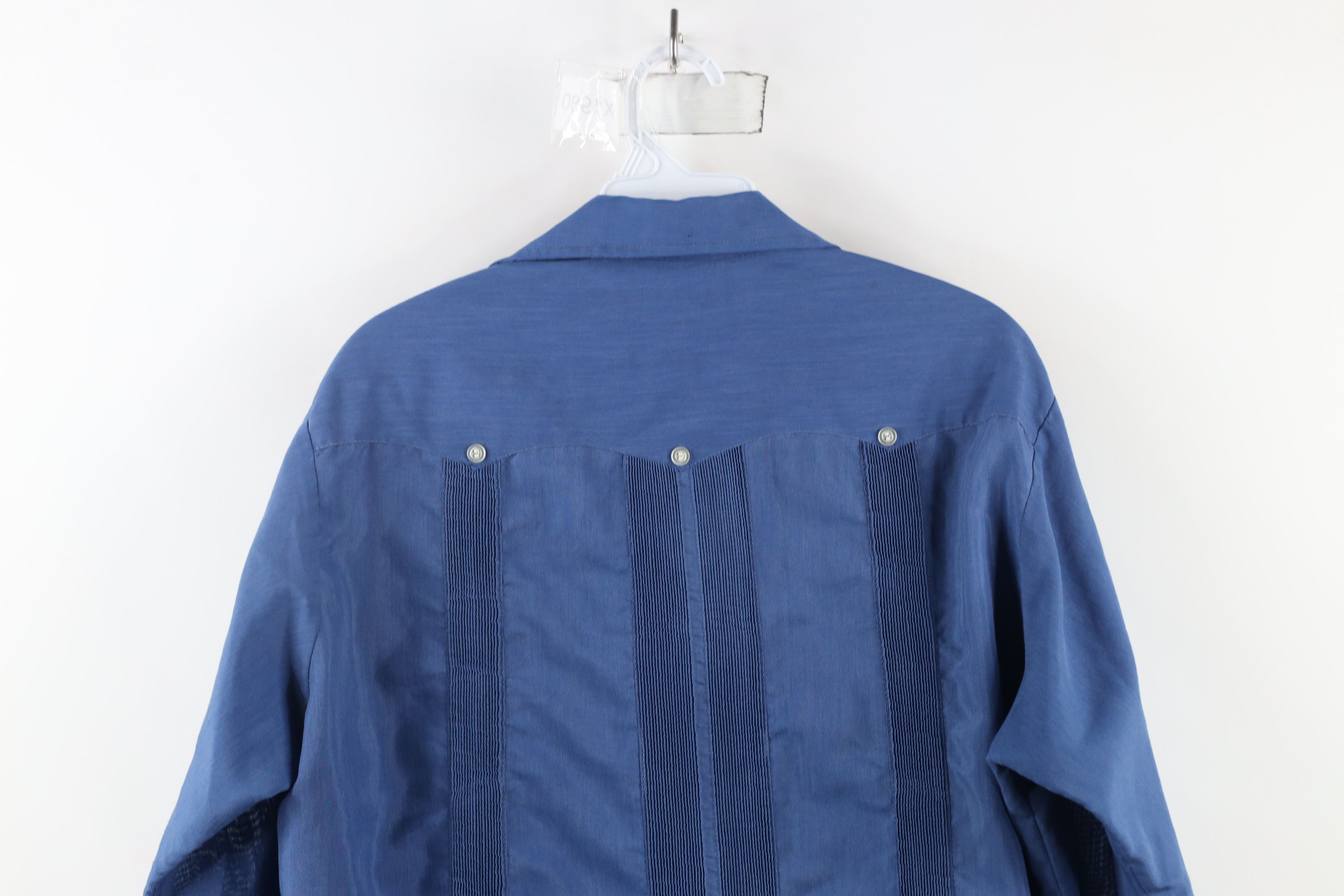 Vintage Vintage 70s Streetwear Geometric Looped Collar Button Shirt Size US M / EU 48-50 / 2 - 15 Thumbnail