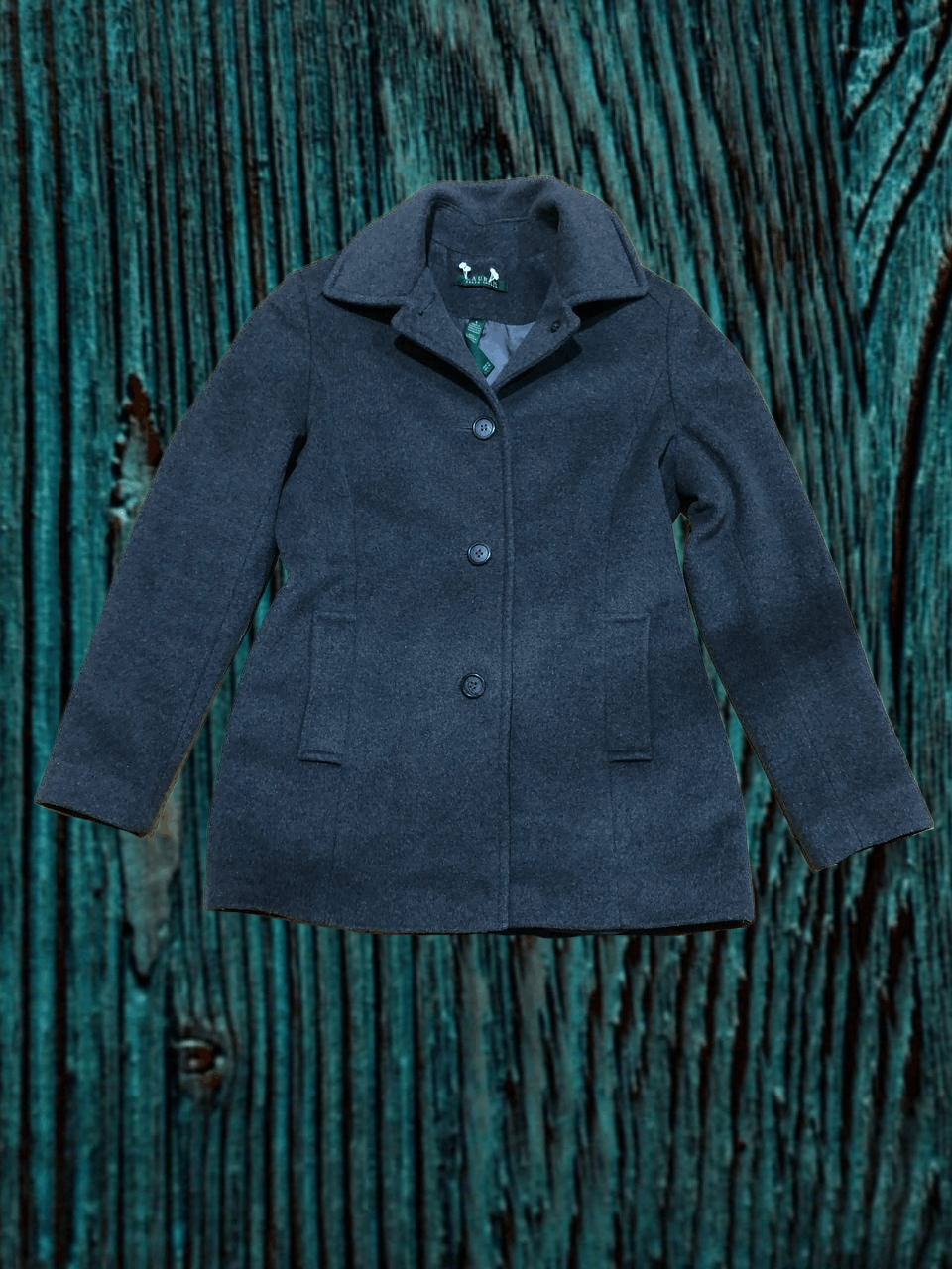 Lauren Ralph Lauren Vintage Gray Jacket Button Ups Lauren Ralph Lauren Size S / US 4 / IT 40 - 1 Thumbnail
