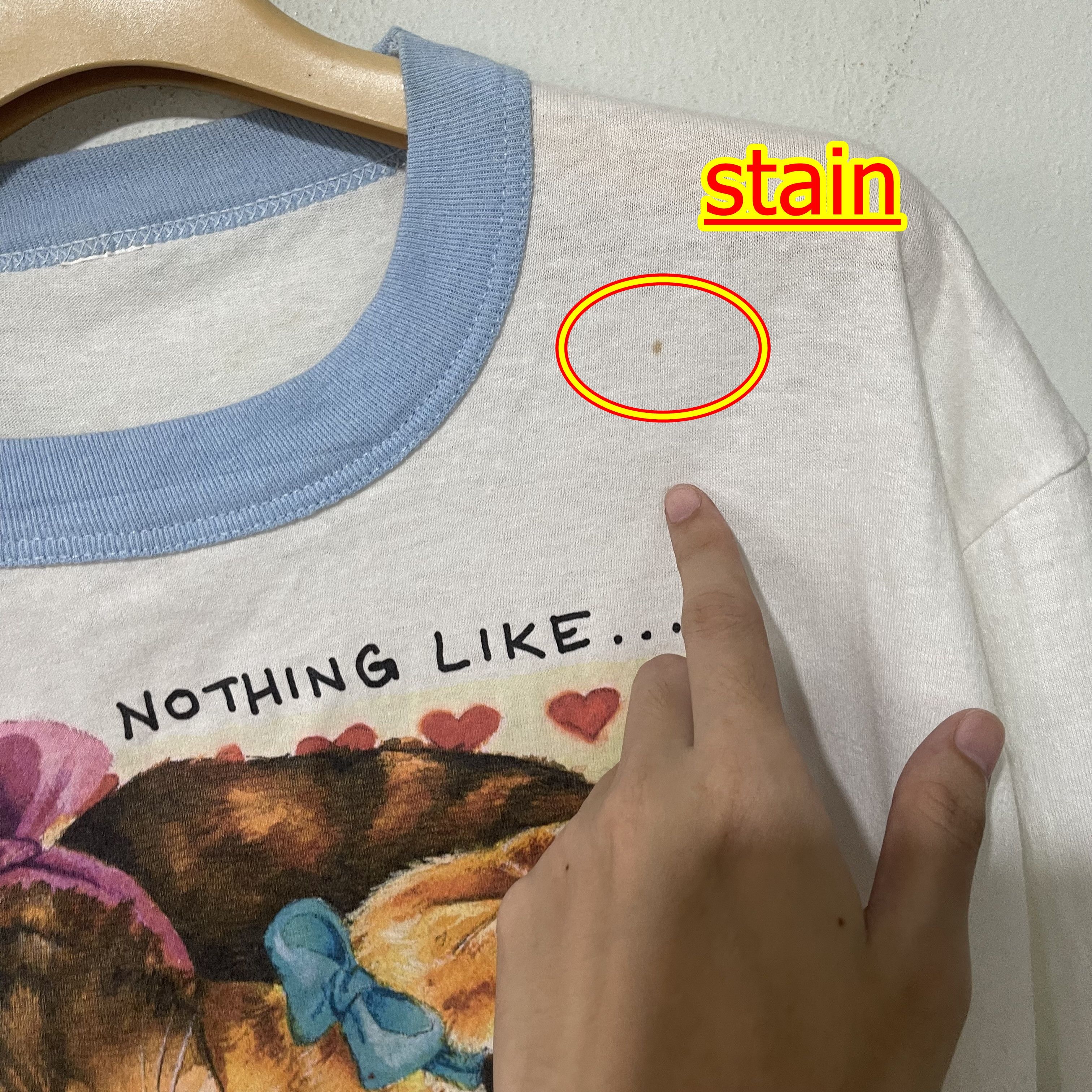 Vintage Vintage 90s Cat There's Nothing Like A Mother's Ringer Tee Size US XL / EU 56 / 4 - 5 Thumbnail