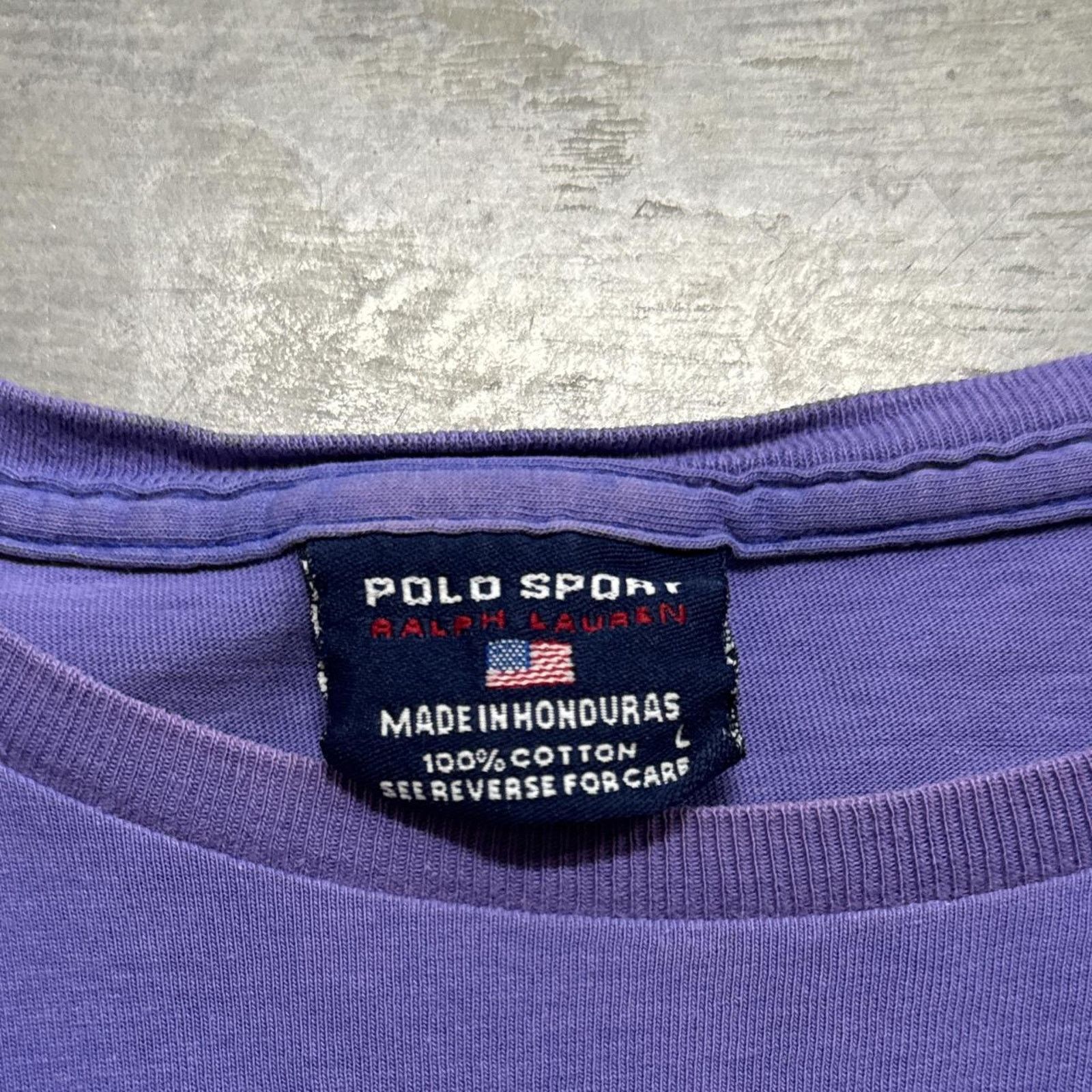 Polo Ralph Lauren × Vintage Polo Sport Ralph Lauren Polo Bear Vintage Graphic T-Shirt Size US L / EU 52-54 / 3 - 4 Thumbnail