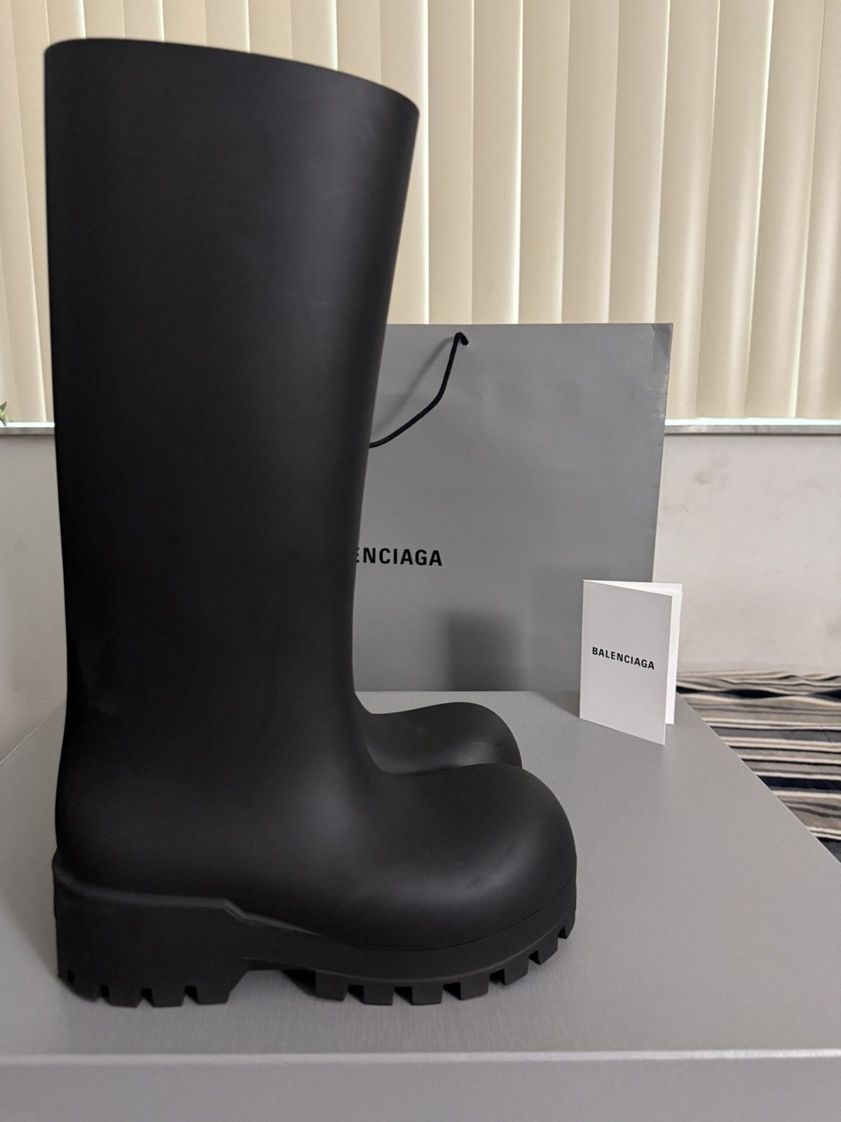 Balenciaga Bulldozer Rainboots Size US 10 / IT 40 - 3 Thumbnail
