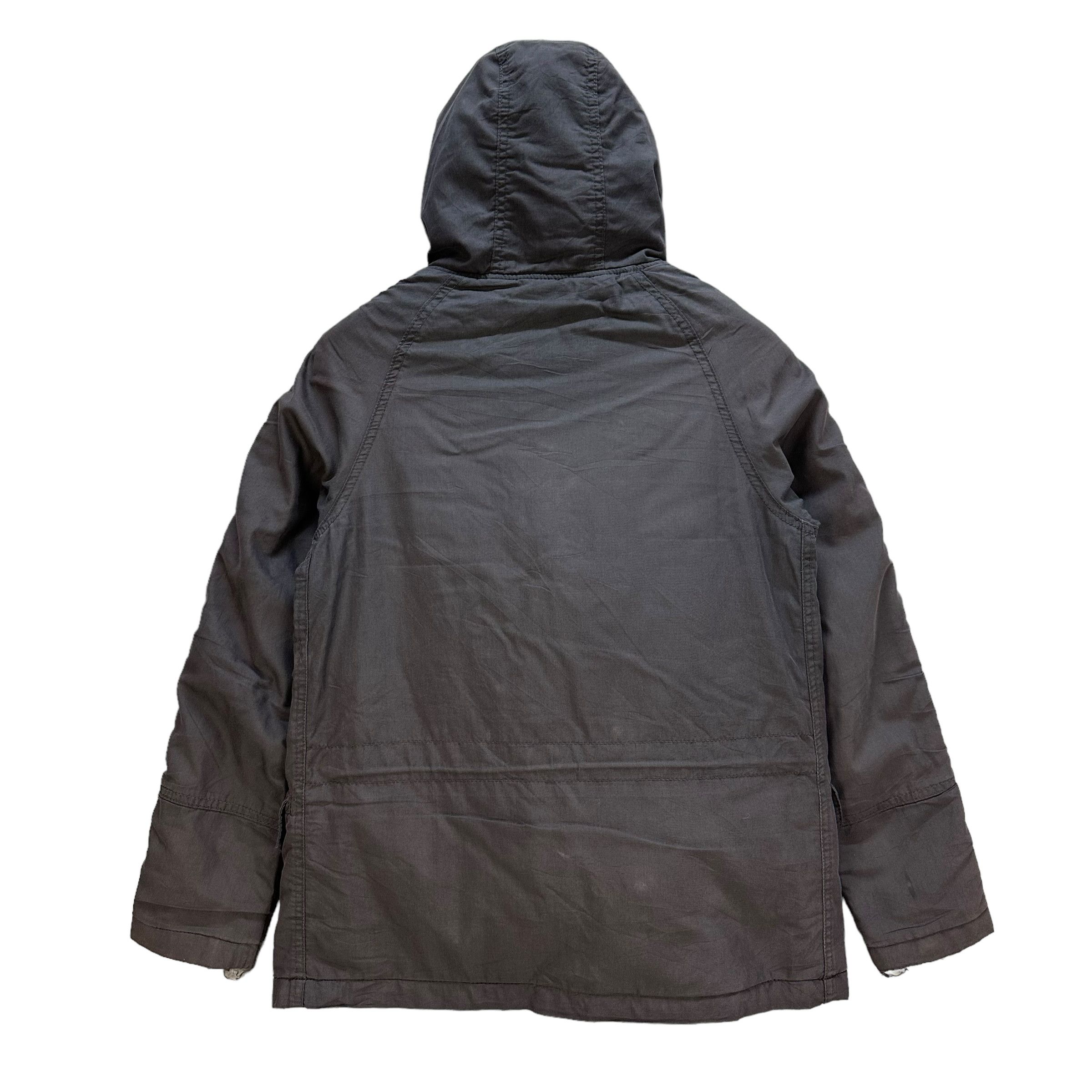 Japanese Brand ANTGAUGE Tartan Lined Fur Hooded Parka Jacket #A22-0516 Size US S / EU 44-46 / 1 - 14 Thumbnail