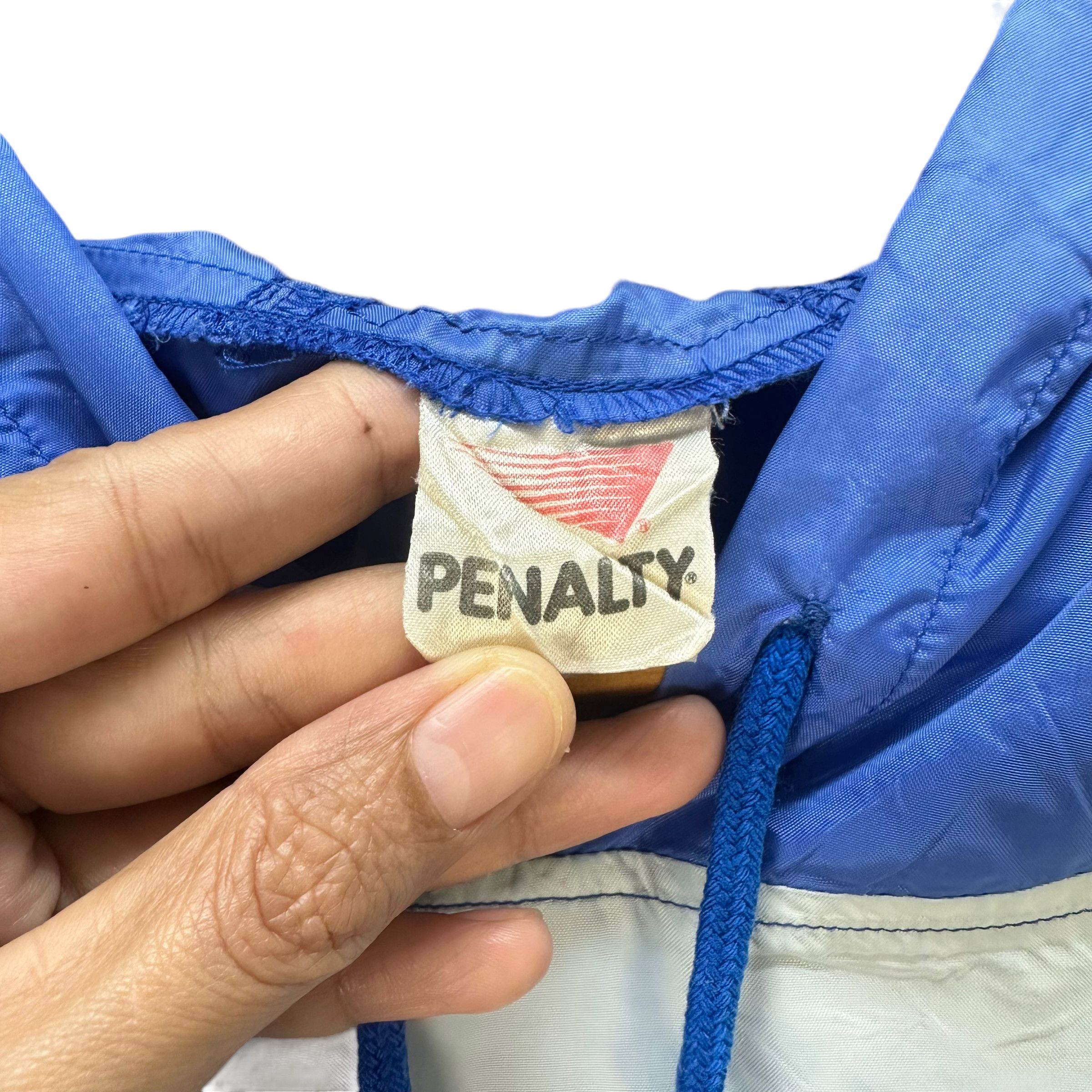 Penalty VINTAGE PENALTY BIG LOGO PULLOVER WINDBREAKER #7946-191 Size US L / EU 52-54 / 3 - 6 Thumbnail