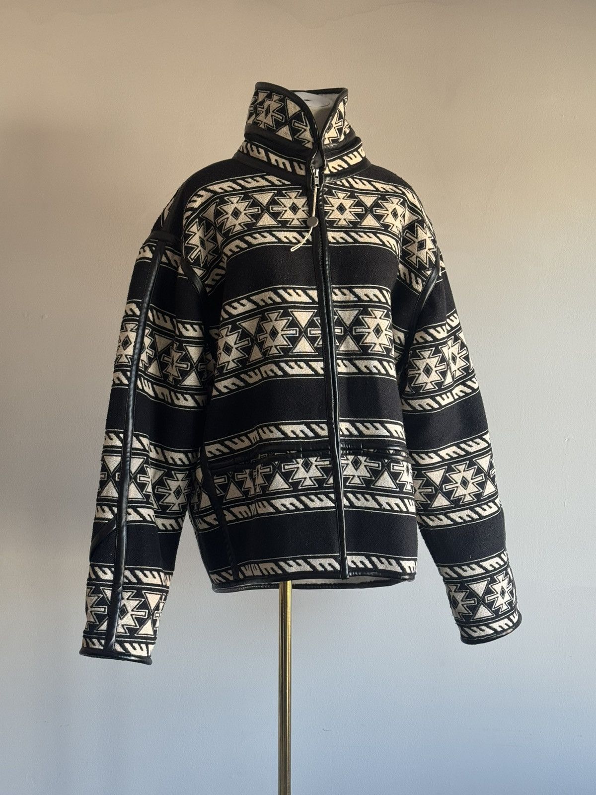 Isabel Marant Isabel Marant jelkinson jacquard sherpa jacket sz L Size US L / EU 52-54 / 3 - 9 Thumbnail