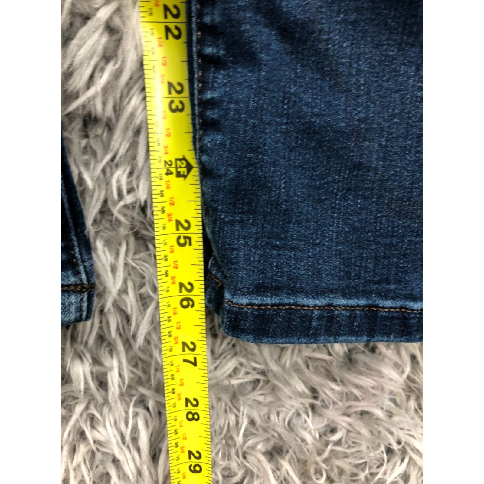 Lee Lee Jeans Regular Straight Womens Size 6 Short Medium Wash Blue Size 28" / US 6 / IT 42 - 3 Thumbnail
