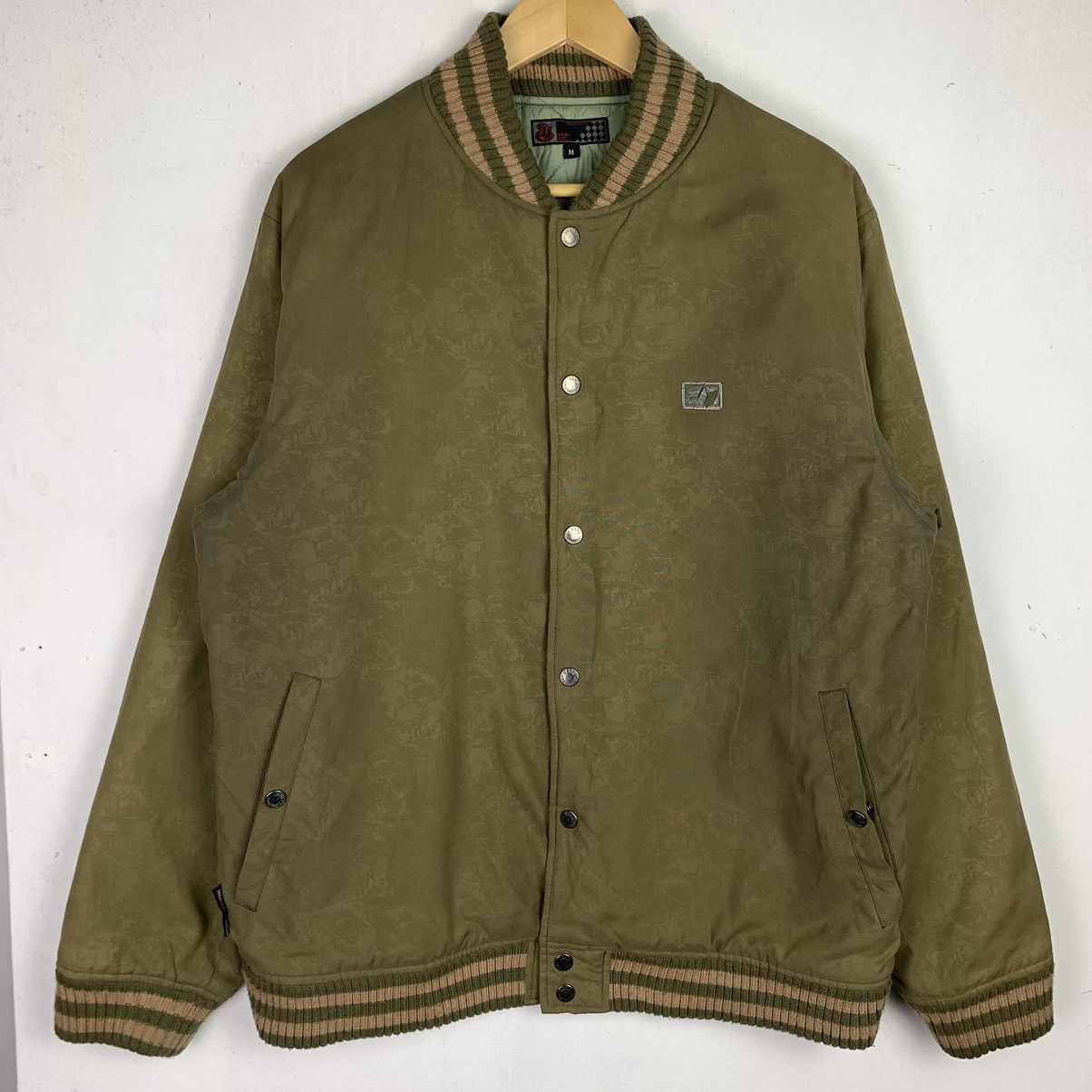 Vans × Vintage Vintage Vans Varsity Jacket Skulled Design Size US M / EU 48-50 / 2 - 1 Thumbnail
