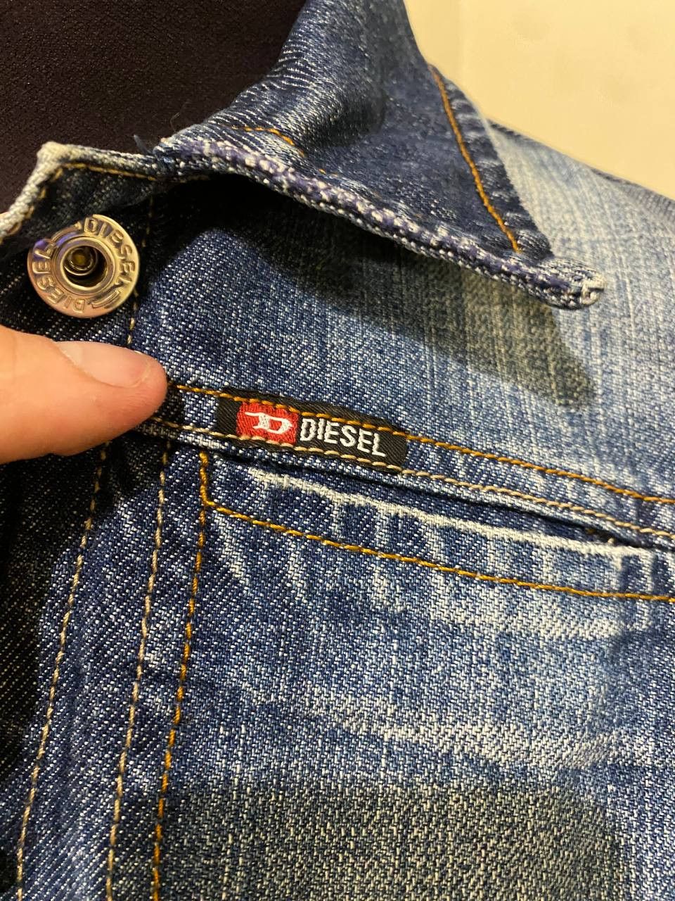 Diesel vintage Diesel Industry denim jacket Size S / US 4 / IT 40 - 5 Thumbnail