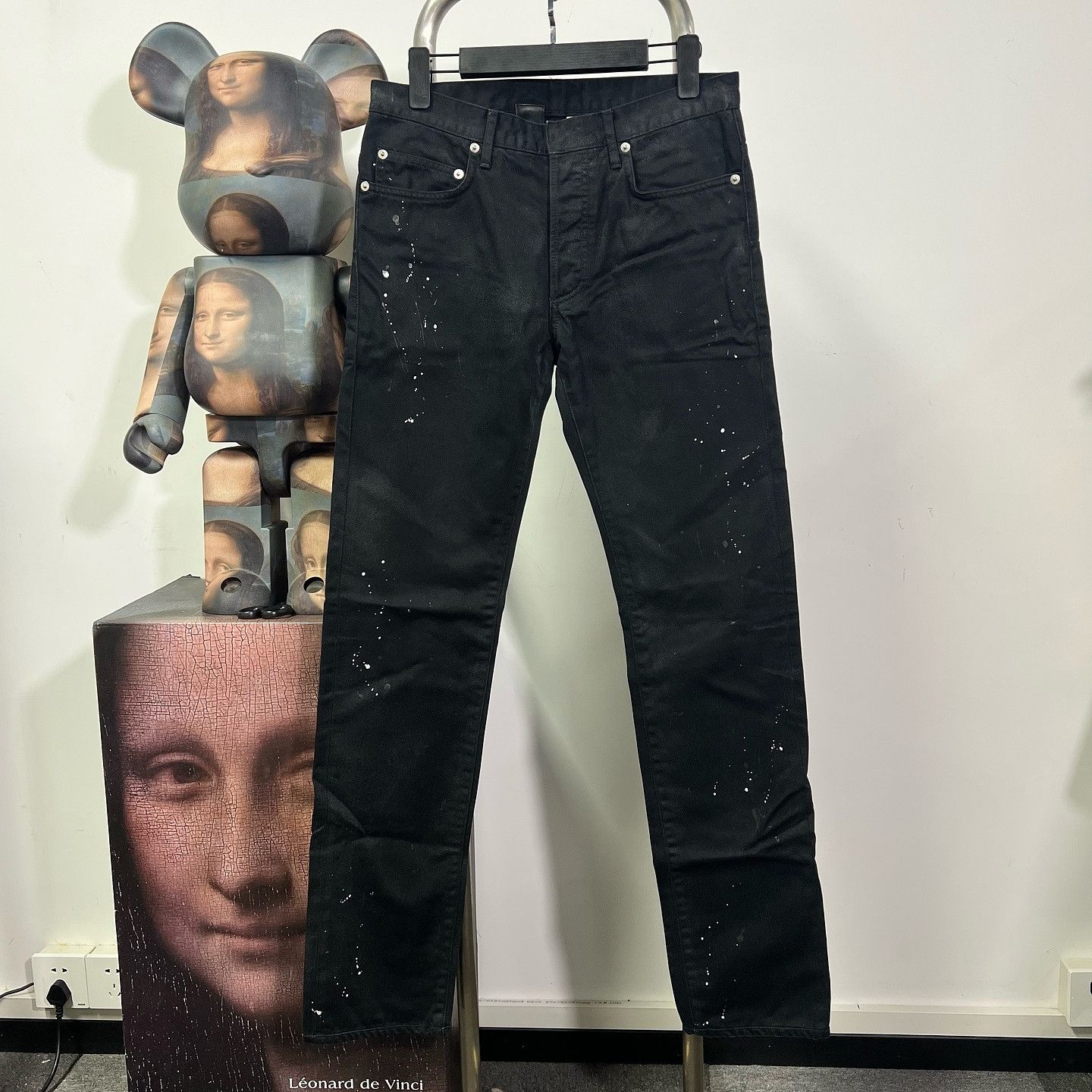 Dior Dior Paint Splatter Denim Jeans Size 30 Size US 30 / EU 46 - 1 Thumbnail