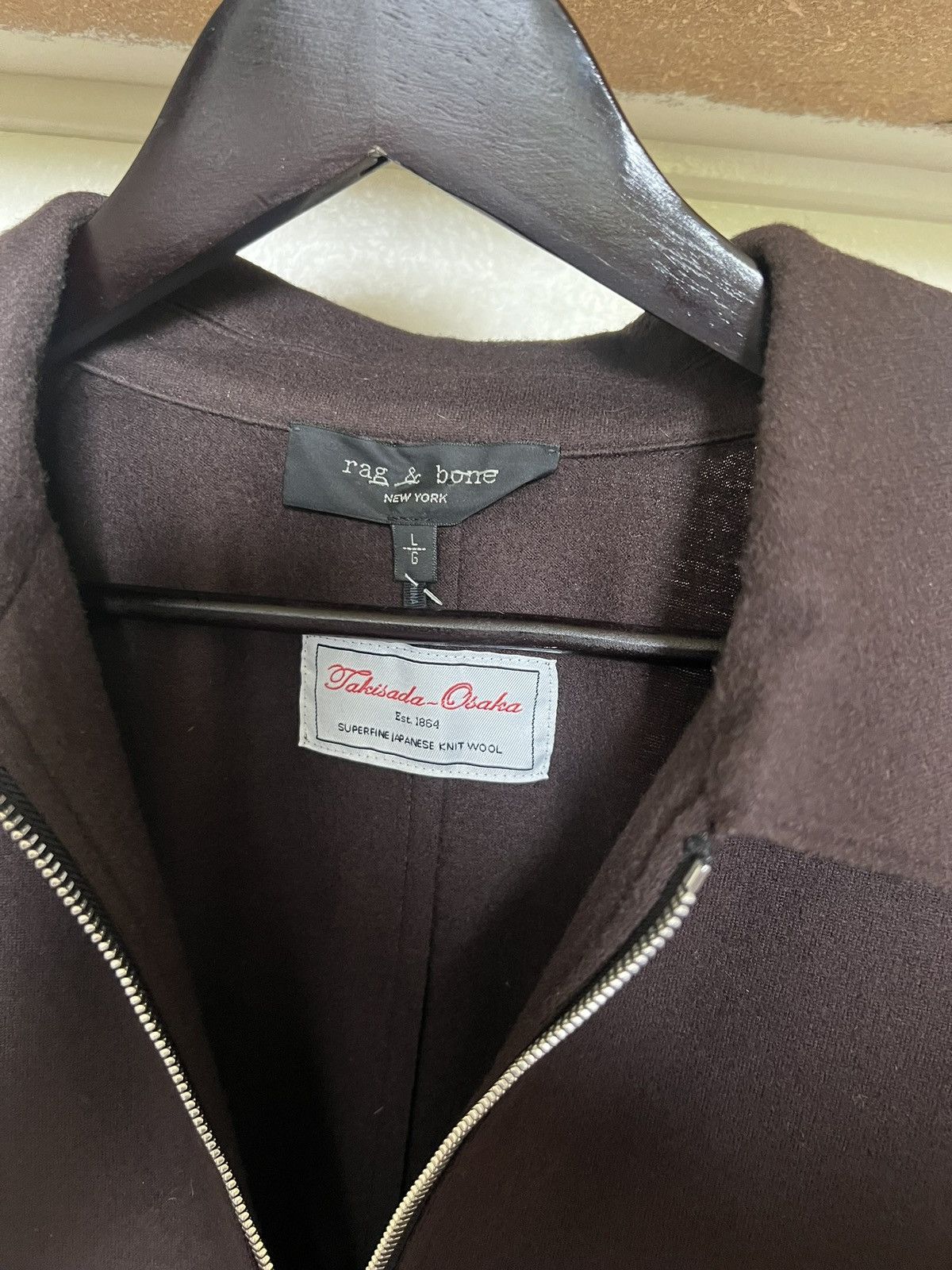 Japanese Brand × Rag & Bone Rag & Bone Melrose Takisada Osaka Japanese Wool Jacket Size US L / EU 52-54 / 3 - 2 Thumbnail