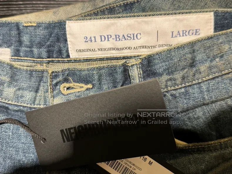 Neighborhood Neighborhood size L Nissan Distressed Denim Pants Size US 27 - 2 Thumbnail