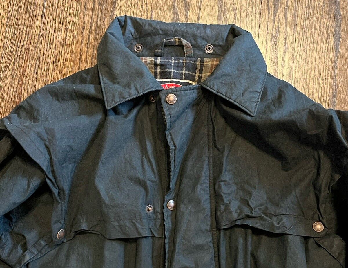 The Australian Outback Collection The Australian Outback Collection Green Jacket Oil Skin Sz S Size US S / EU 44-46 / 1 - 6 Thumbnail