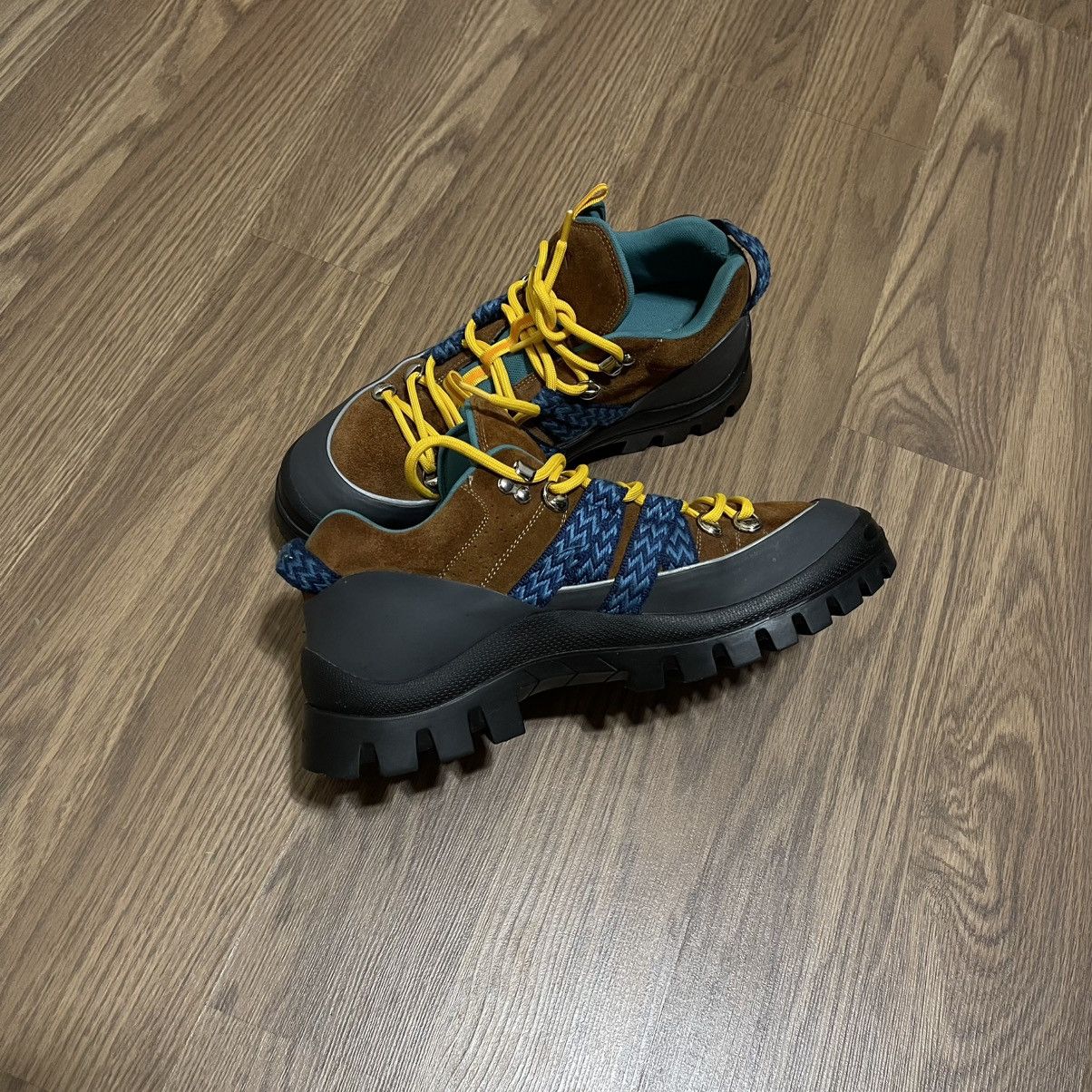 Lanvin Rare Lanvin Lanvin Hiking Boots in Brown italy 44 US 11 Size US 11 / EU 44 - 8 Thumbnail