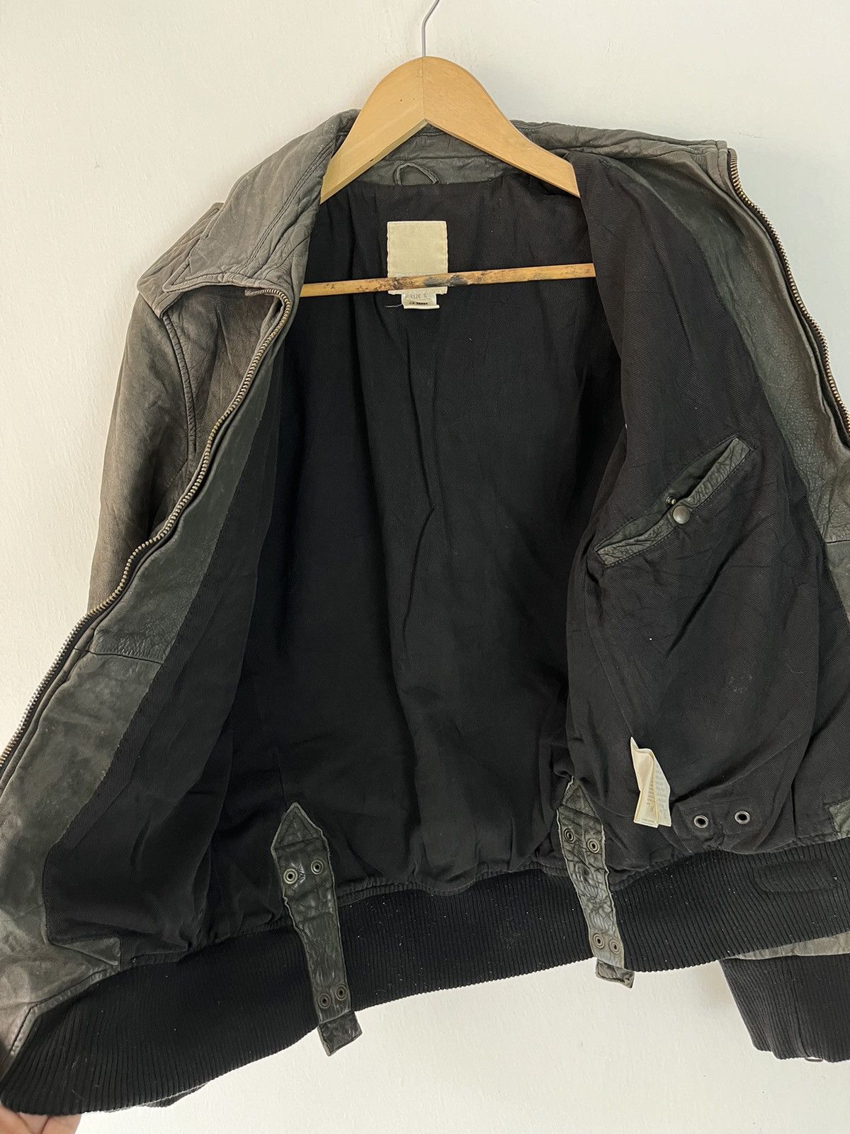 Diesel × Vintage Vintage Diesel Leather Biker Jacket Size US S / EU 44-46 / 1 - 11 Thumbnail