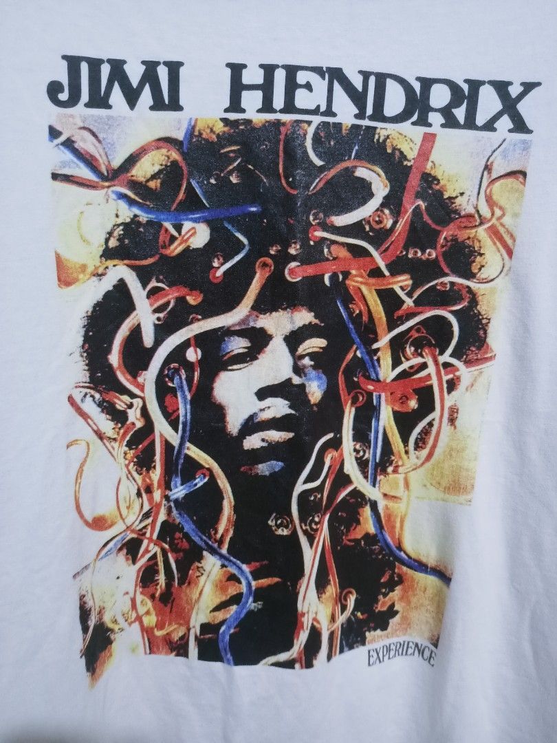 Band Tees Vintage Jimi Hendrix Psychedelic Long Sleeve Tee Size US M / EU 48-50 / 2 - 2 Thumbnail
