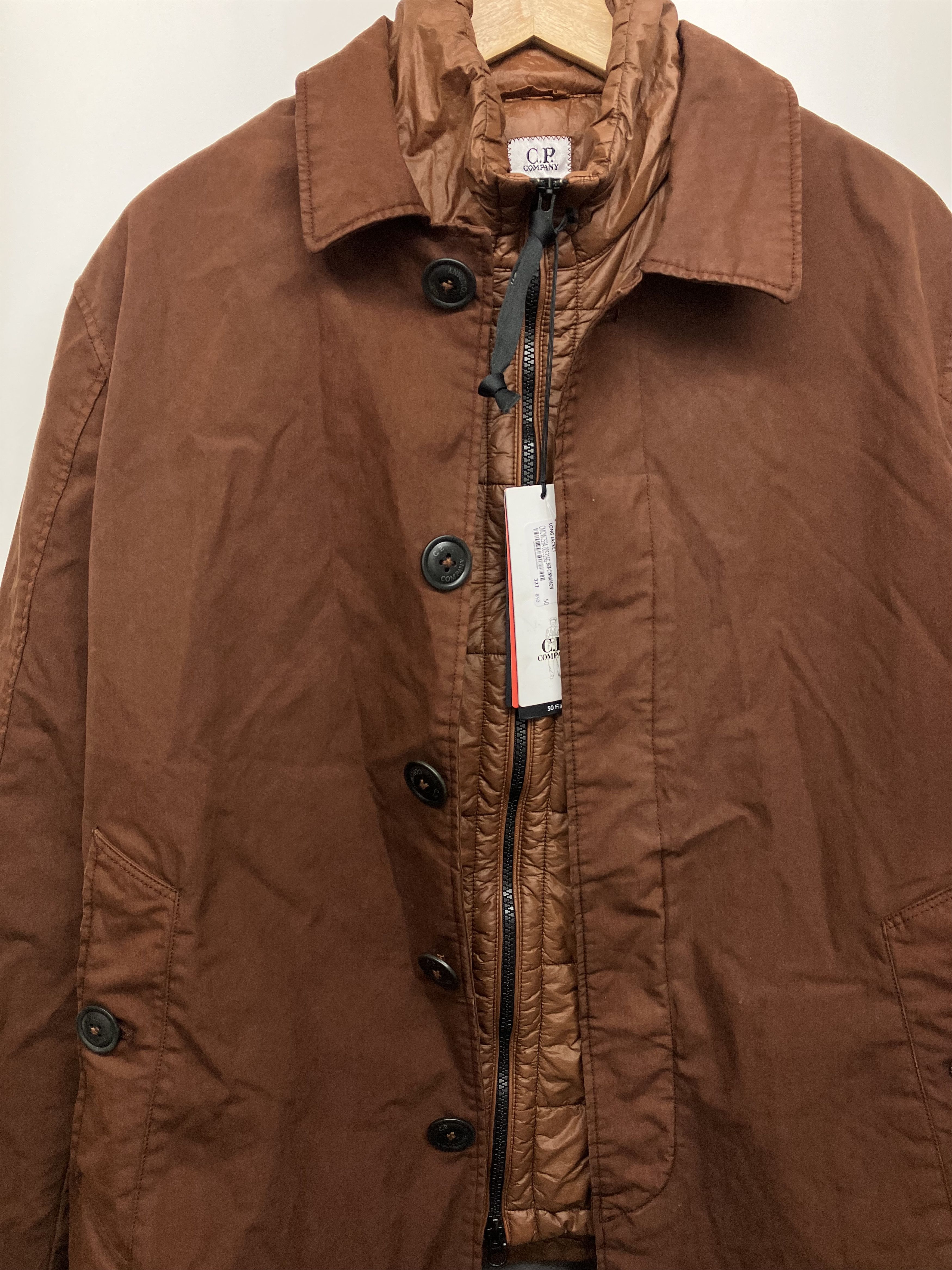 C.P. Company C.P. Company 50 Fili 'Long Jacket' Lined Trench Coat Size US M / EU 48-50 / 2 - 2 Thumbnail