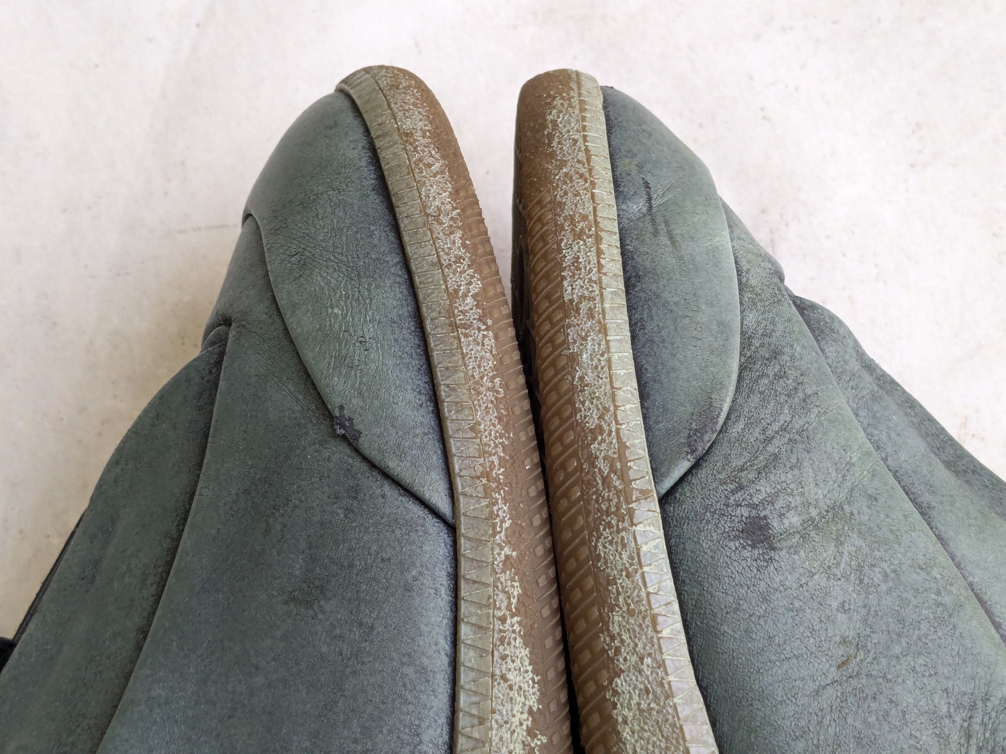 Maison Margiela Maison Margiela Future Green 12 45 High Tops Leather Size US 12 / EU 45 - 7 Thumbnail