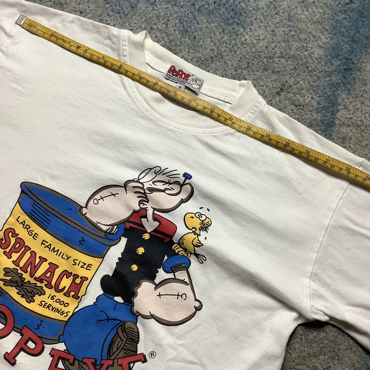 Cartoon Network × Vintage 1998 Popeye Vintage Longsleeve Size US M / EU 48-50 / 2 - 11 Thumbnail