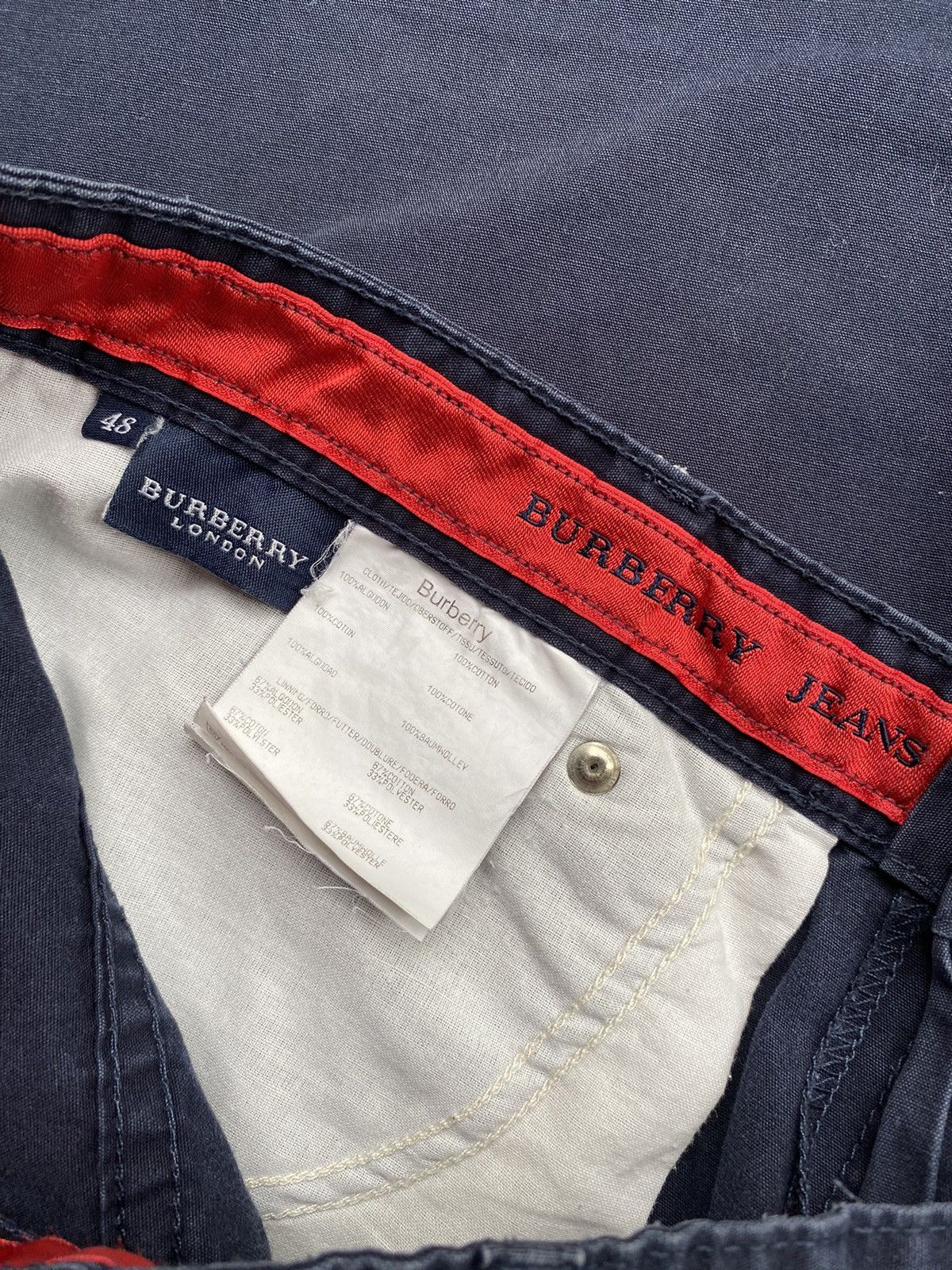 Burberry Burberry navy pants Size US 37 - 5 Thumbnail