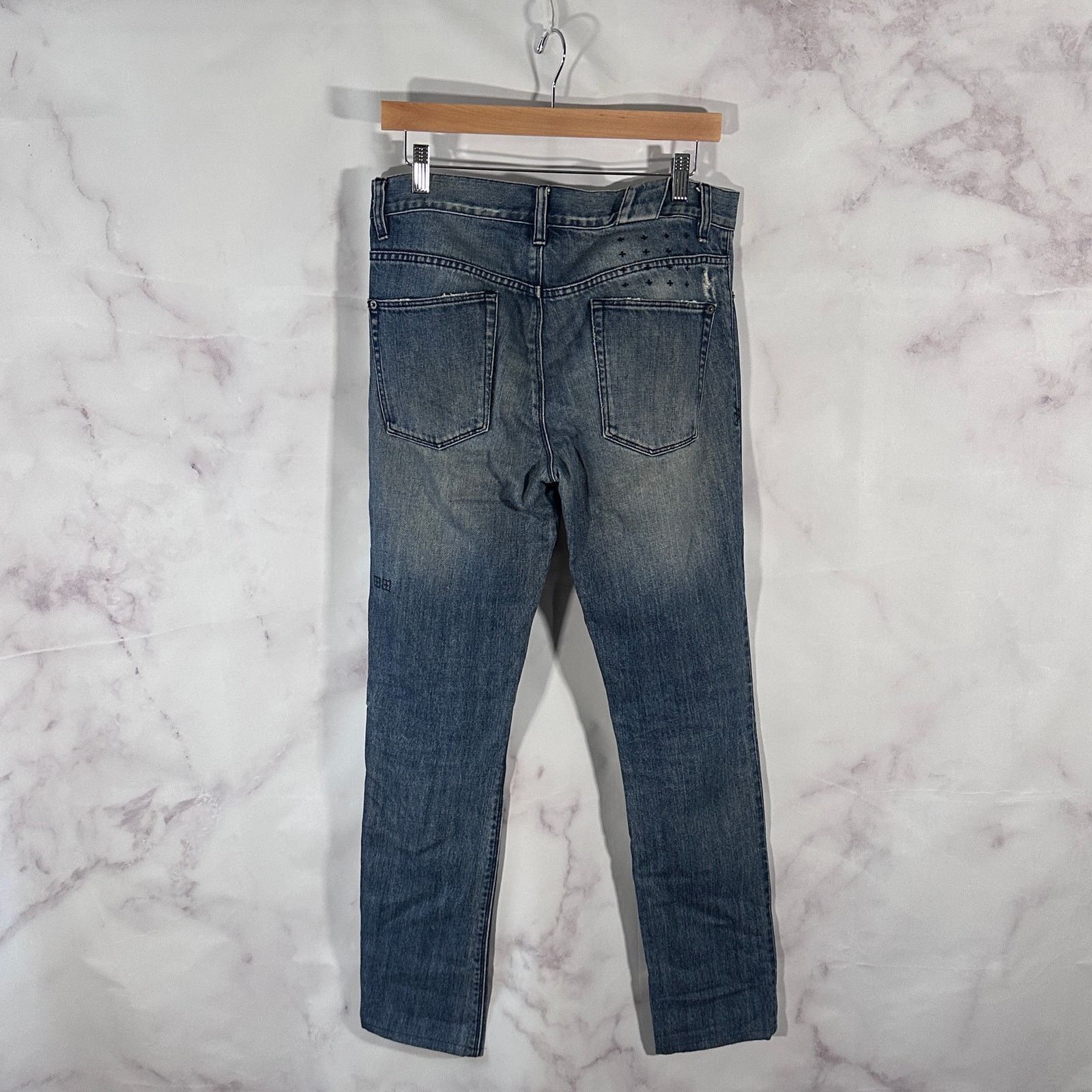 Ksubi Blue Denim Jeans Size US 31 - 5 Thumbnail