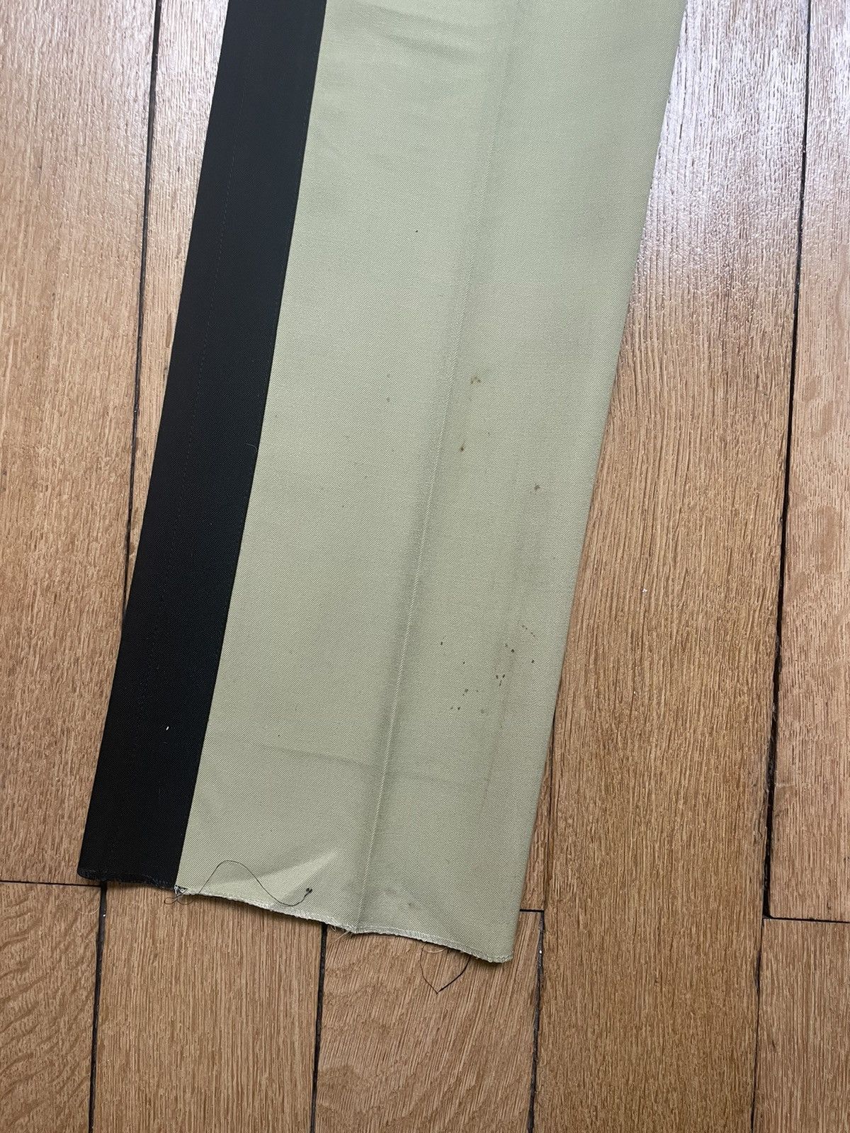Calvin Klein 205W39NYC × Raf Simons Calvin Klein by Raf Simons two-tone tailored pants Size US 28 / EU 44 - 3 Thumbnail