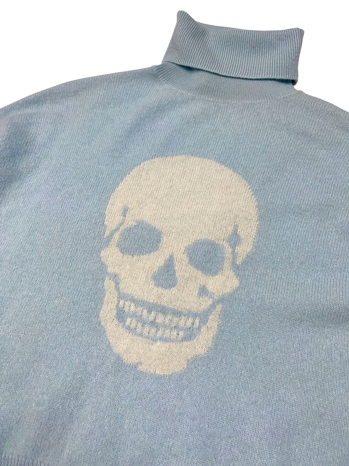 Other Skull Cashmere Asymmetrical Oversized Sweater Avant Garde Size XS / US 0-2 / IT 36-38 - 4 Thumbnail