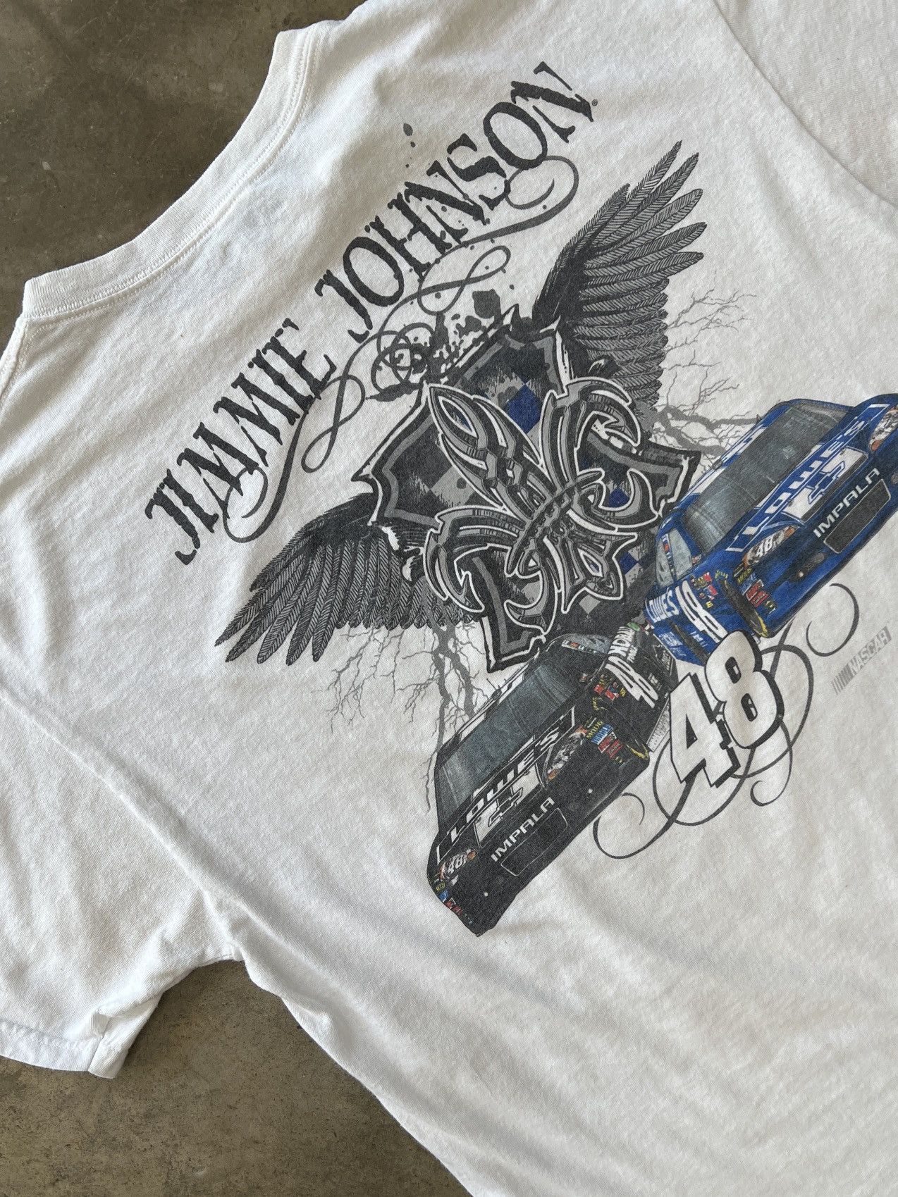 NASCAR × Vintage NASCAR Jimmie Johnson Lowes Tee XL Size US XL / EU 56 / 4 - 1 Thumbnail