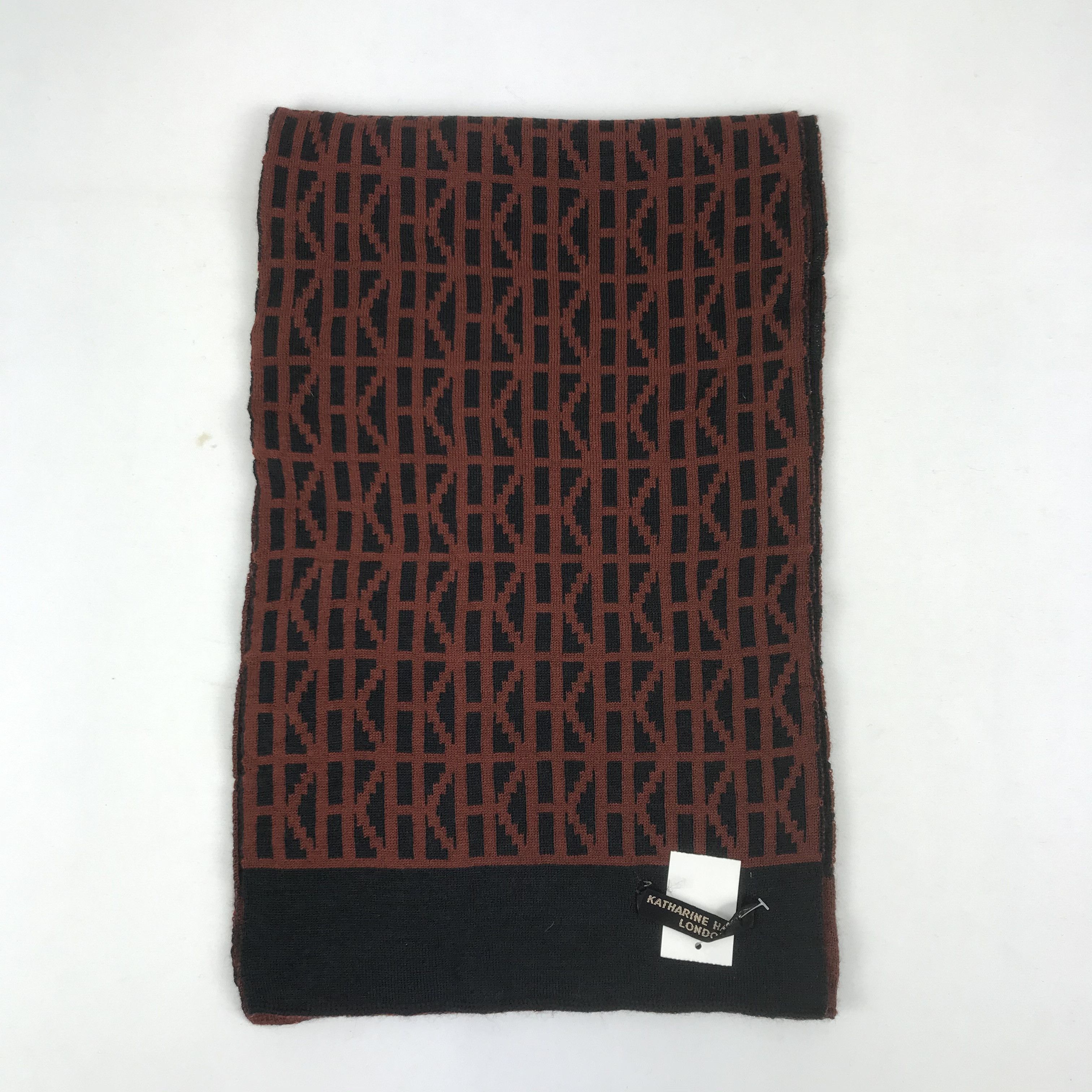 Katharine Hamnett London Vintage Katharine Hamnett London Muffler Cashmere Scarves Size ONE SIZE - 2 Thumbnail