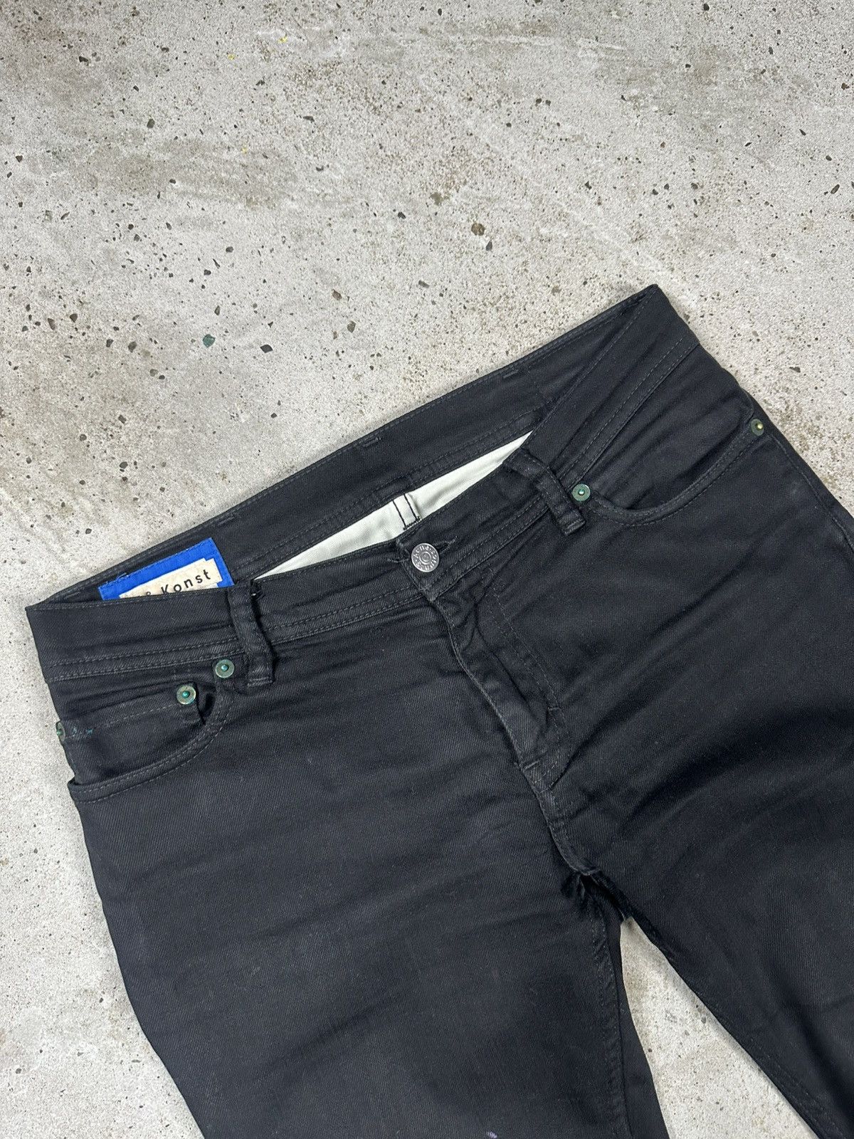 Acne Studios Acne Studios Bla Konst North Stay Black Denim Pants Jeans Size US 30 / EU 46 - 7 Thumbnail