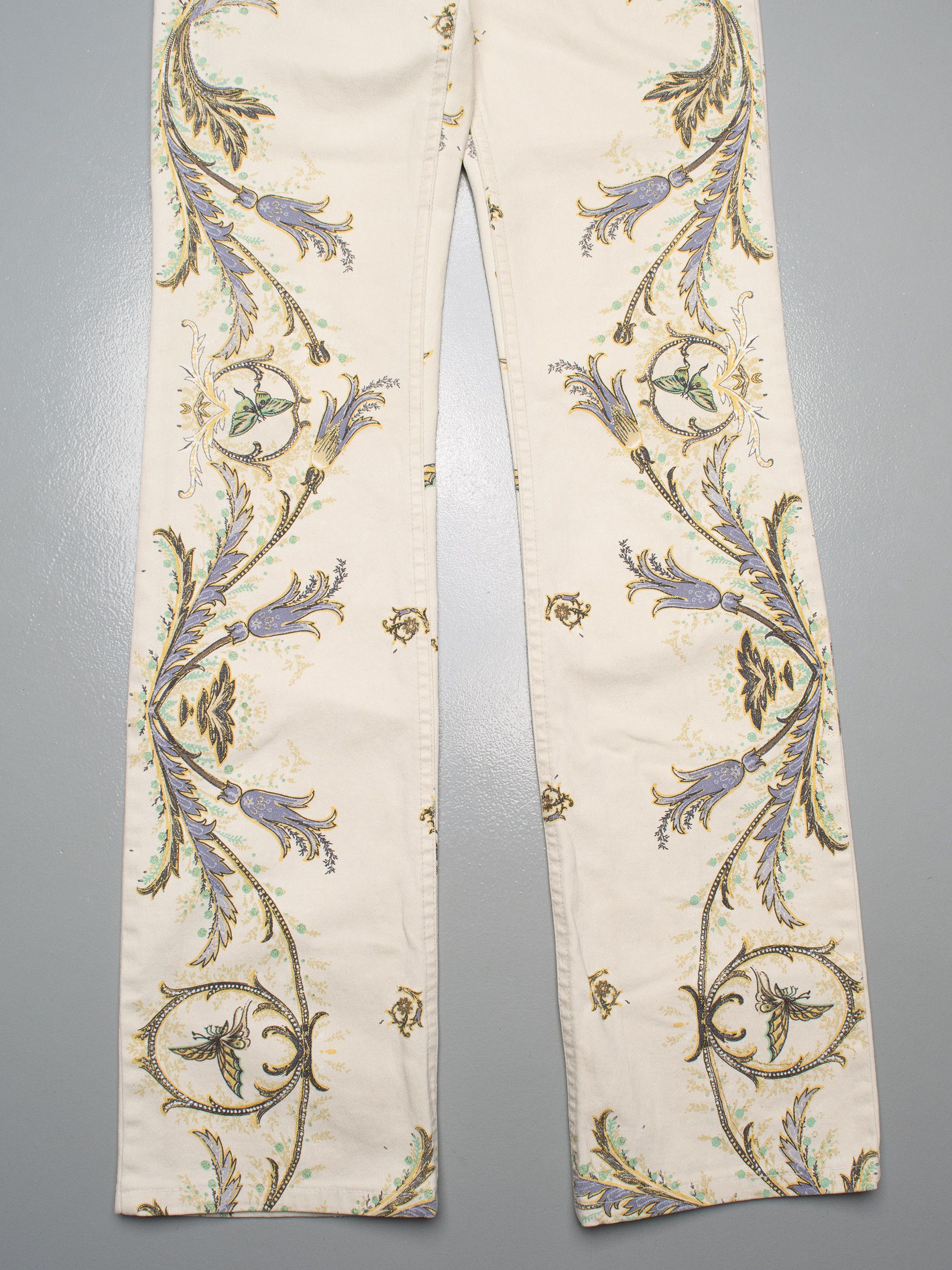 Roberto Cavalli vintage 2000s Roberto Cavalli printed pants - size 42 IT Size 28" / US 6 / IT 42 - 3 Thumbnail
