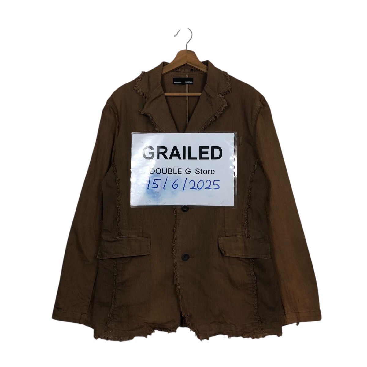 📌Vintage Chore Work Distressed Jacket In The Attic