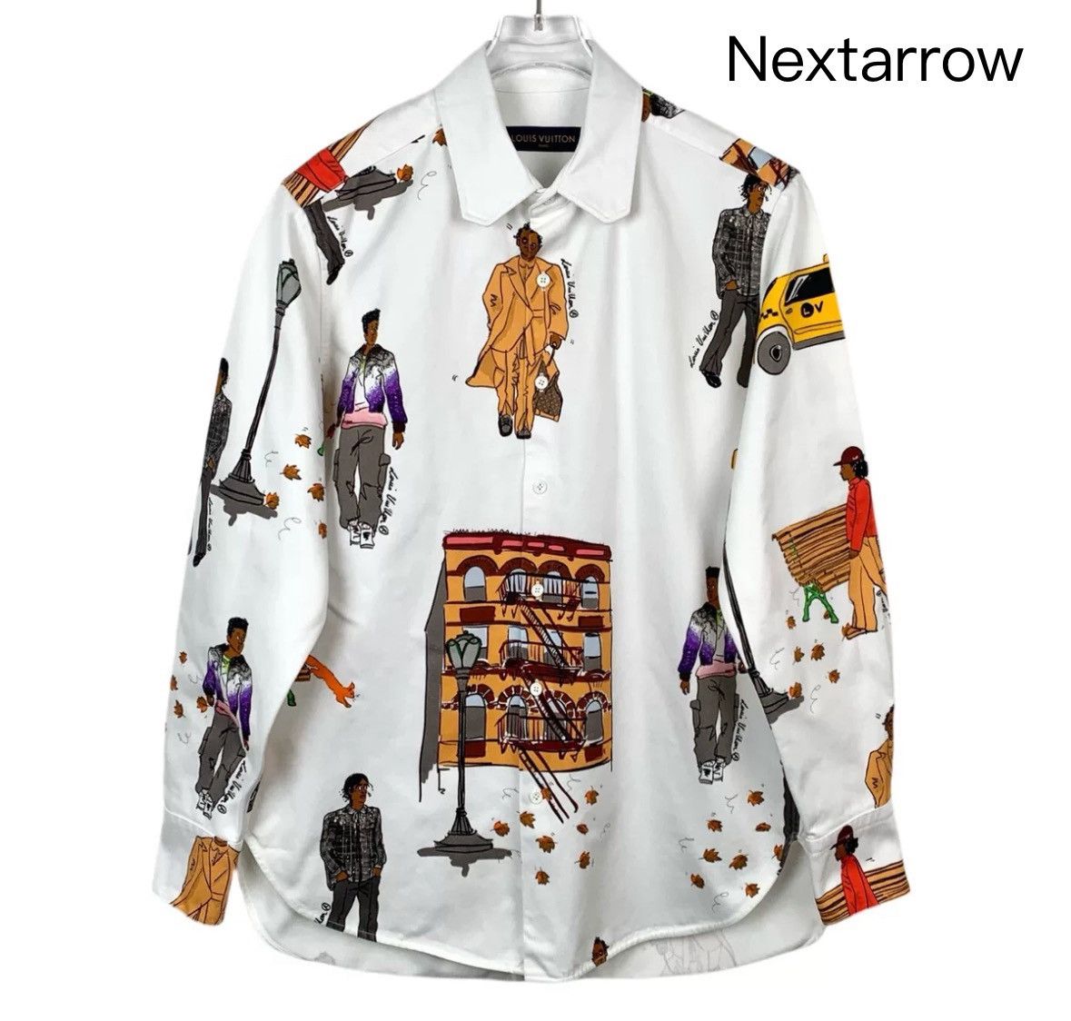 Louis Vuitton Louis Vuitton Lv New Walkers series printed cotton shirt Size US S / EU 44-46 / 1 - 1 Thumbnail