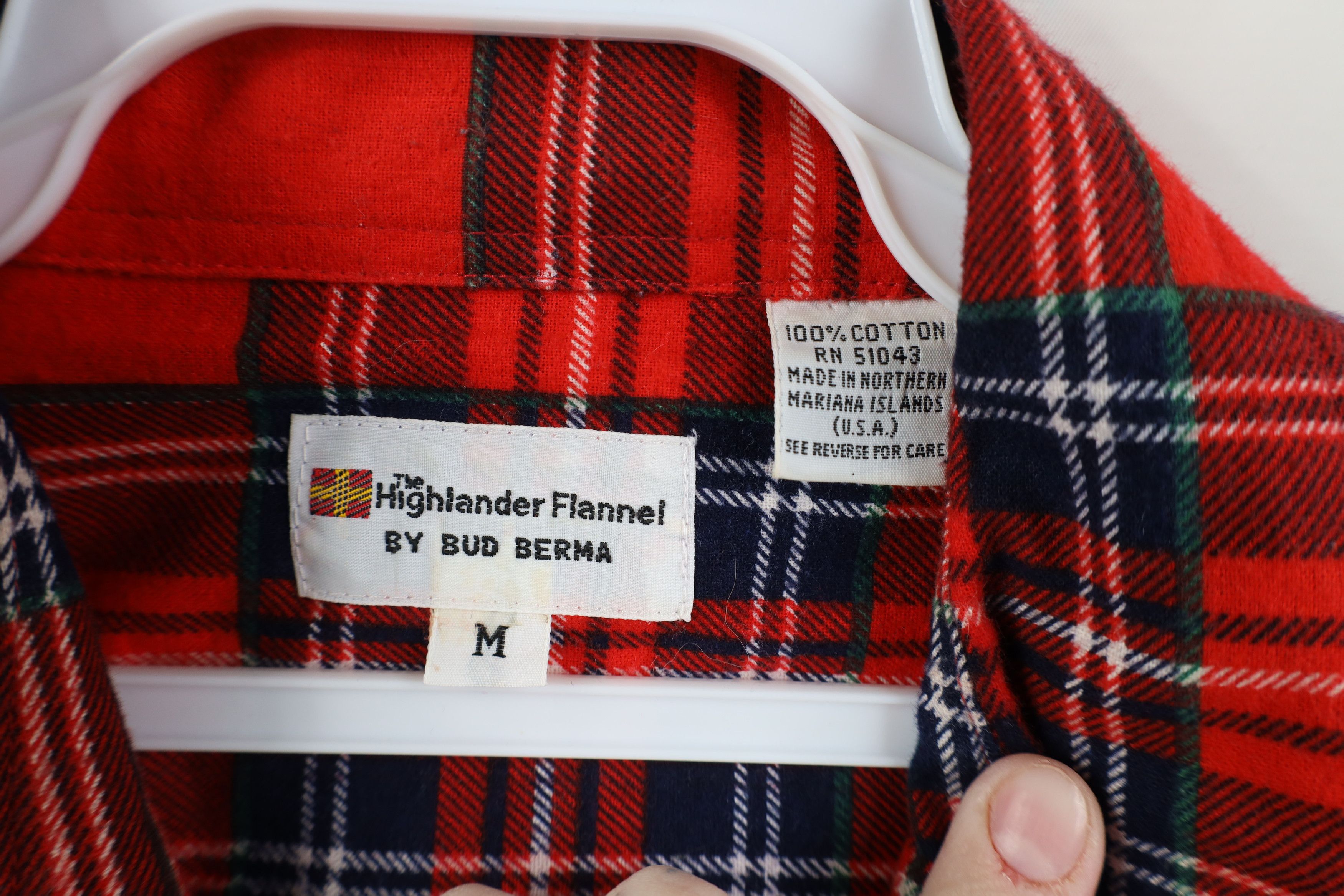 Vintage Vintage 70s Streetwear Flannel Collared Button Shirt Plaid Size US M / EU 48-50 / 2 - 7 Thumbnail