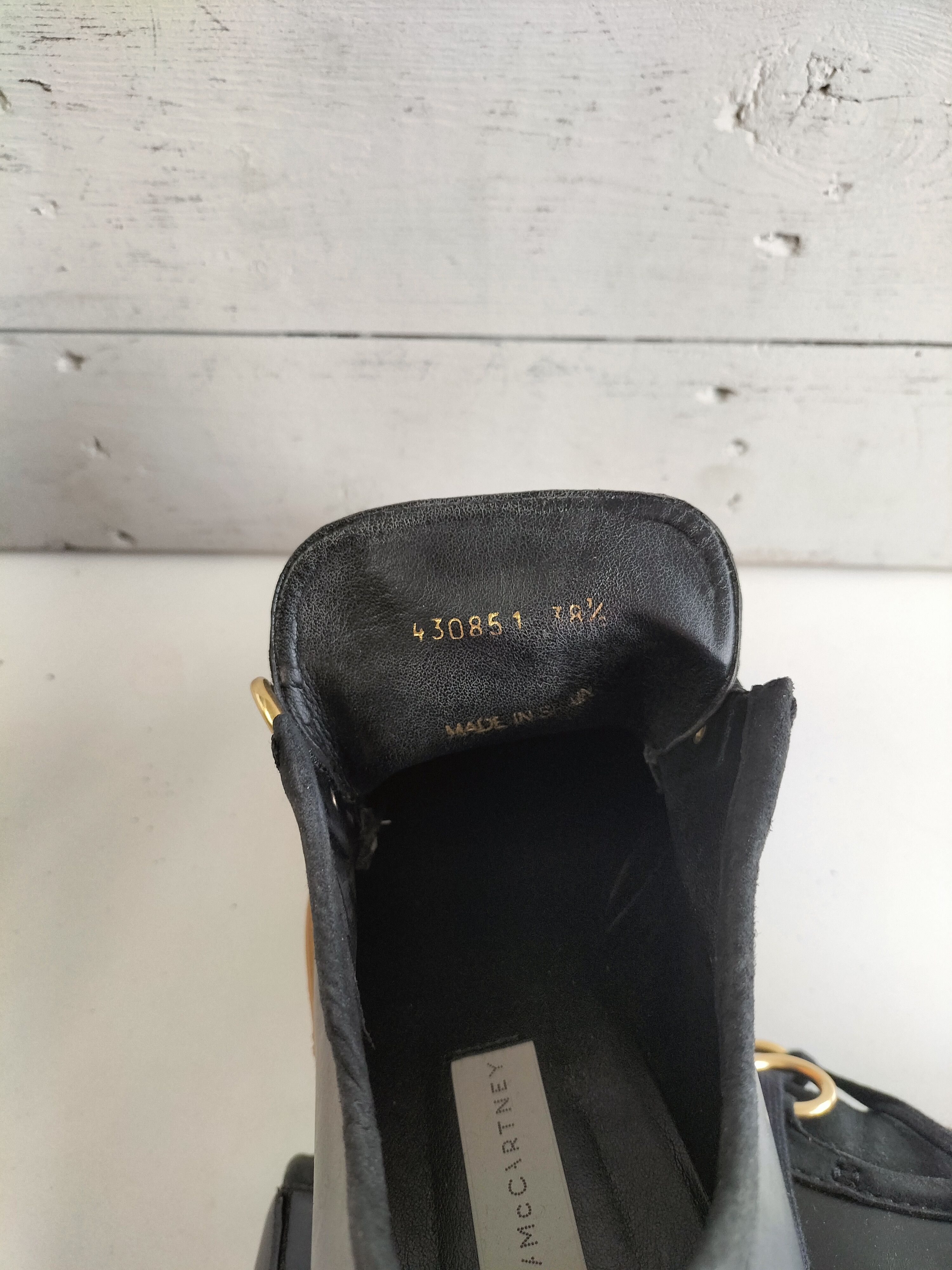 Stella McCartney Black and Tan Stella McCartney Shoes Size US 8.5 / IT 38.5 - 4 Thumbnail