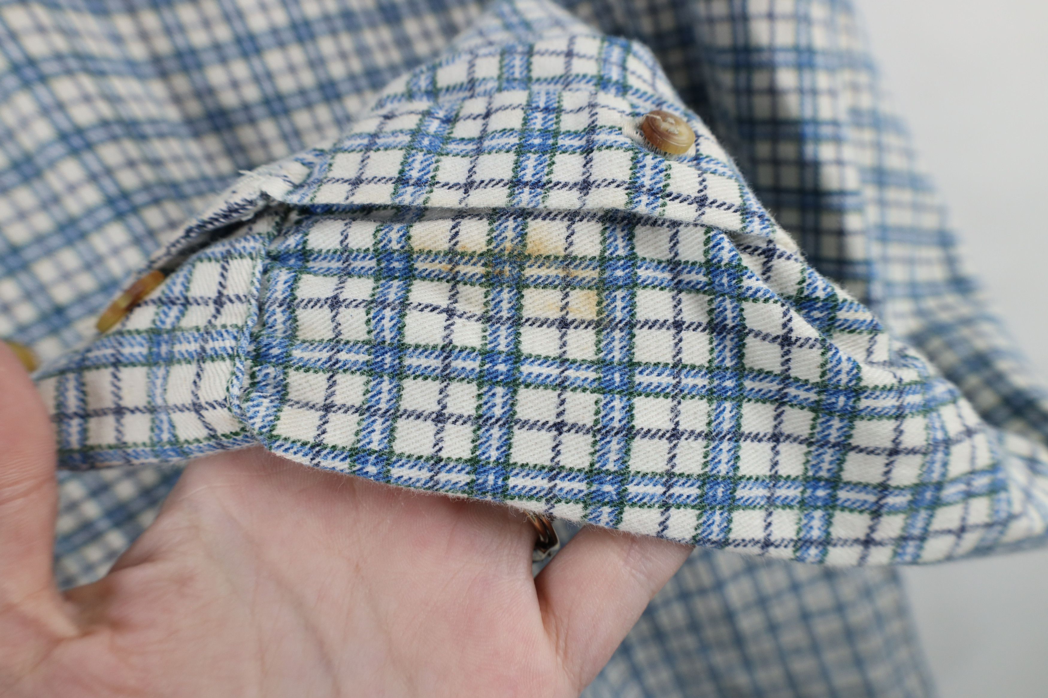 Vintage Vintage 90s Streetwear Heavyweight Collared Button Shirt Size US L / EU 52-54 / 3 - 4 Thumbnail