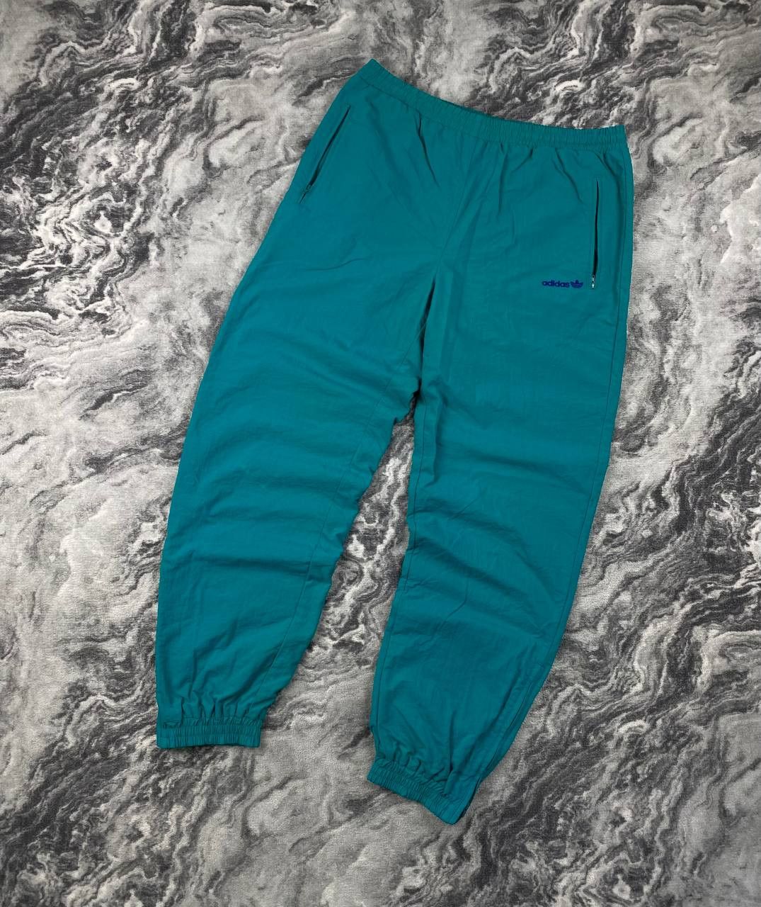 Adidas Vintage Adidas Nylon Track Suit Jacket +Pants Streetwear Size US M / EU 48-50 / 2 - 10 Thumbnail